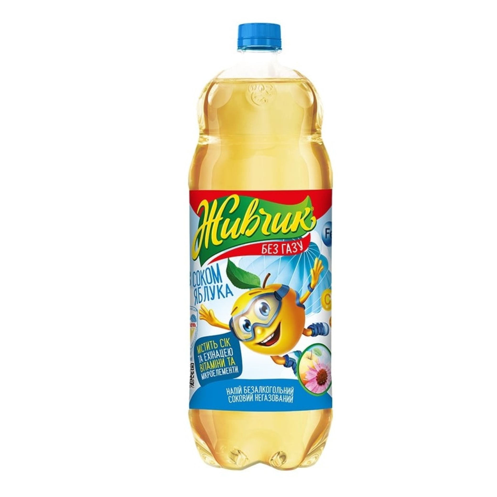 XXXXXX Žyvčik Limonáda "Jablko" s jablečnou šťávou, neperlivá 2L/6 ks