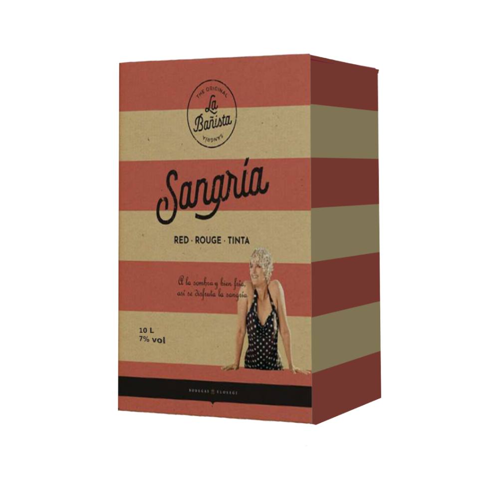 LA BANISTA Sangria červená, aromatizovaný vinný nápoj, 10l