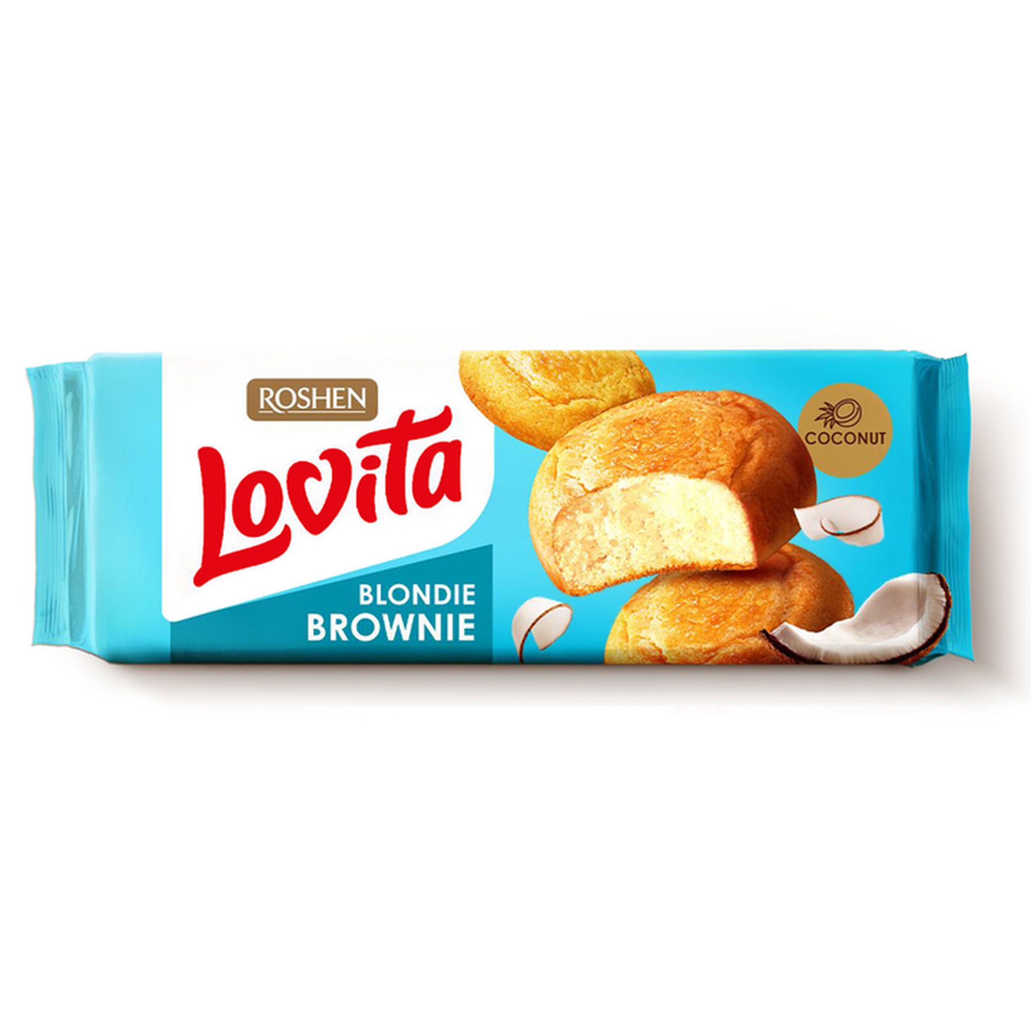 Roshen Lovita Brownie s kokosem, 152g/21ks