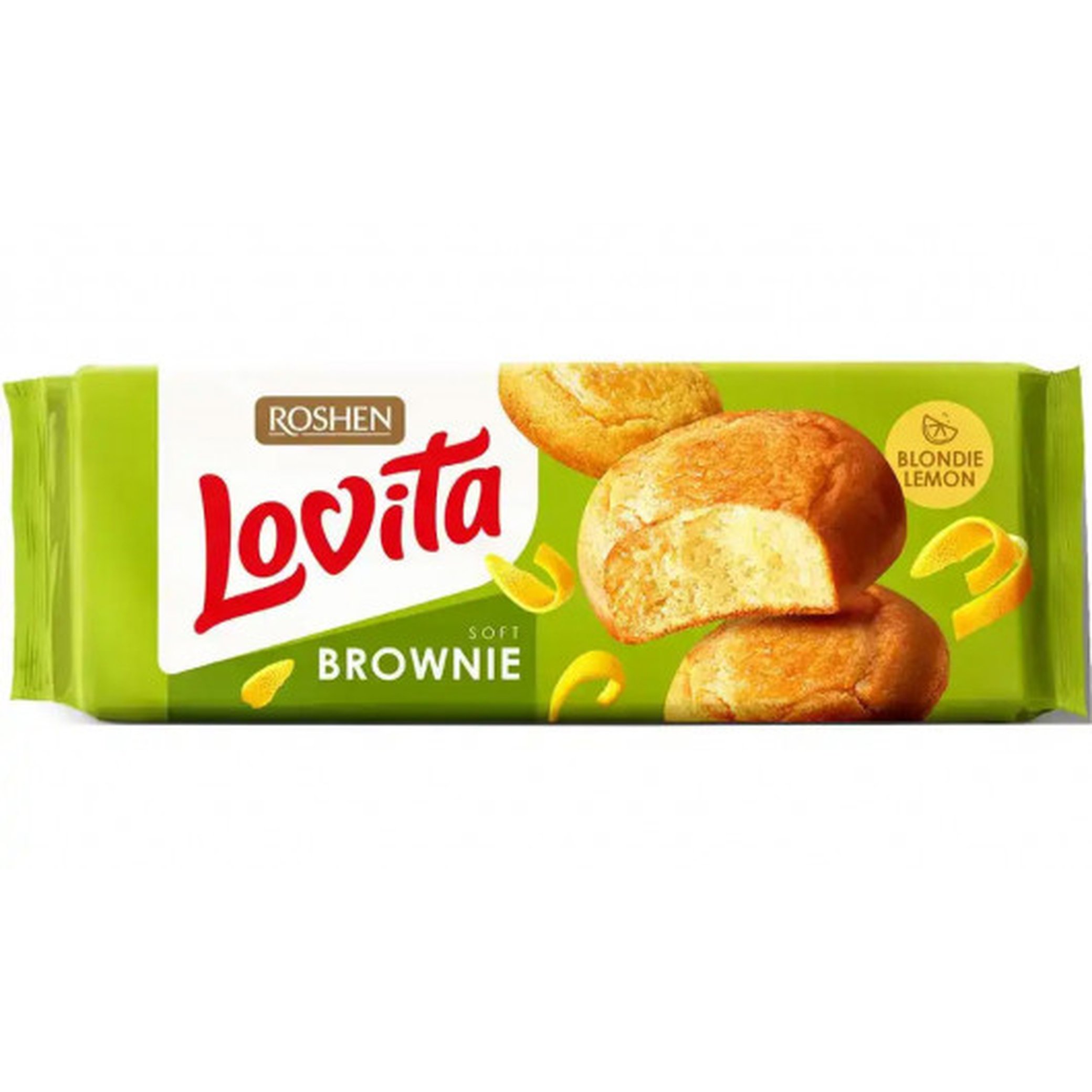Roshen Lovita Brownie s citronem, 152g/21ks