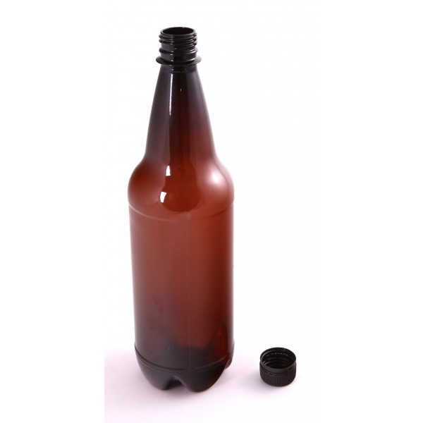 Plastová láhev na vino s víčkem, 1 l