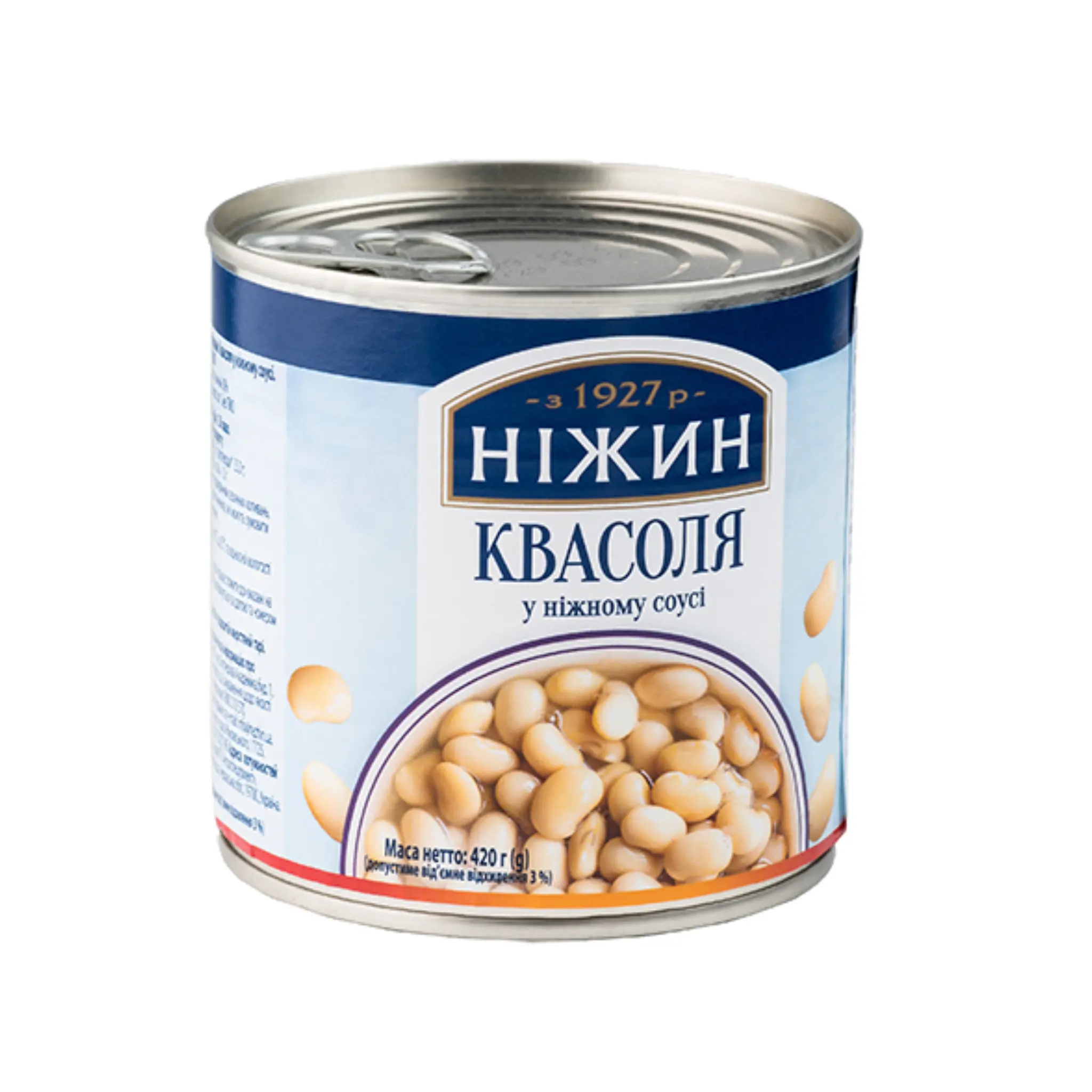 TM Nezhyn Konzervované fazole, 420 g/12ks