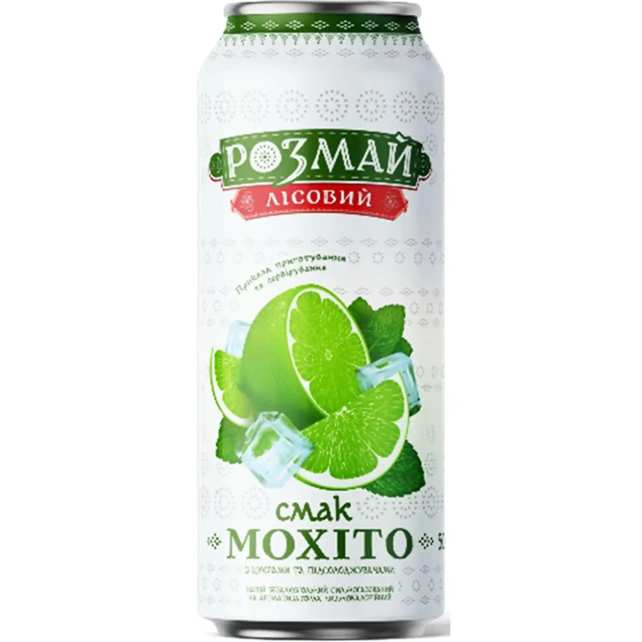 Rozmaj Lesní Limonáda "Mojito", plech 0,5l/24ks