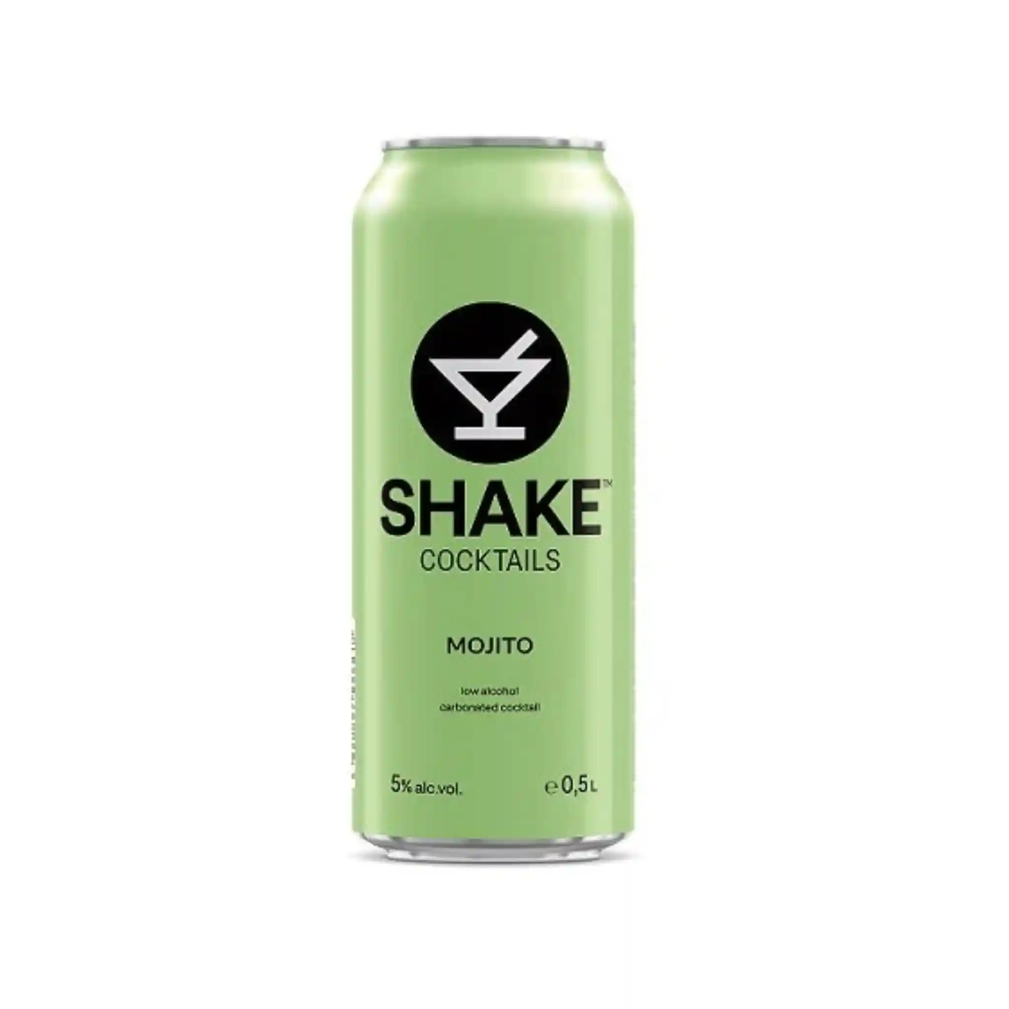 Shake cocktails "Mojito" nízkoalkohol.nápoj 5% alc., plech 500 ml/24ks