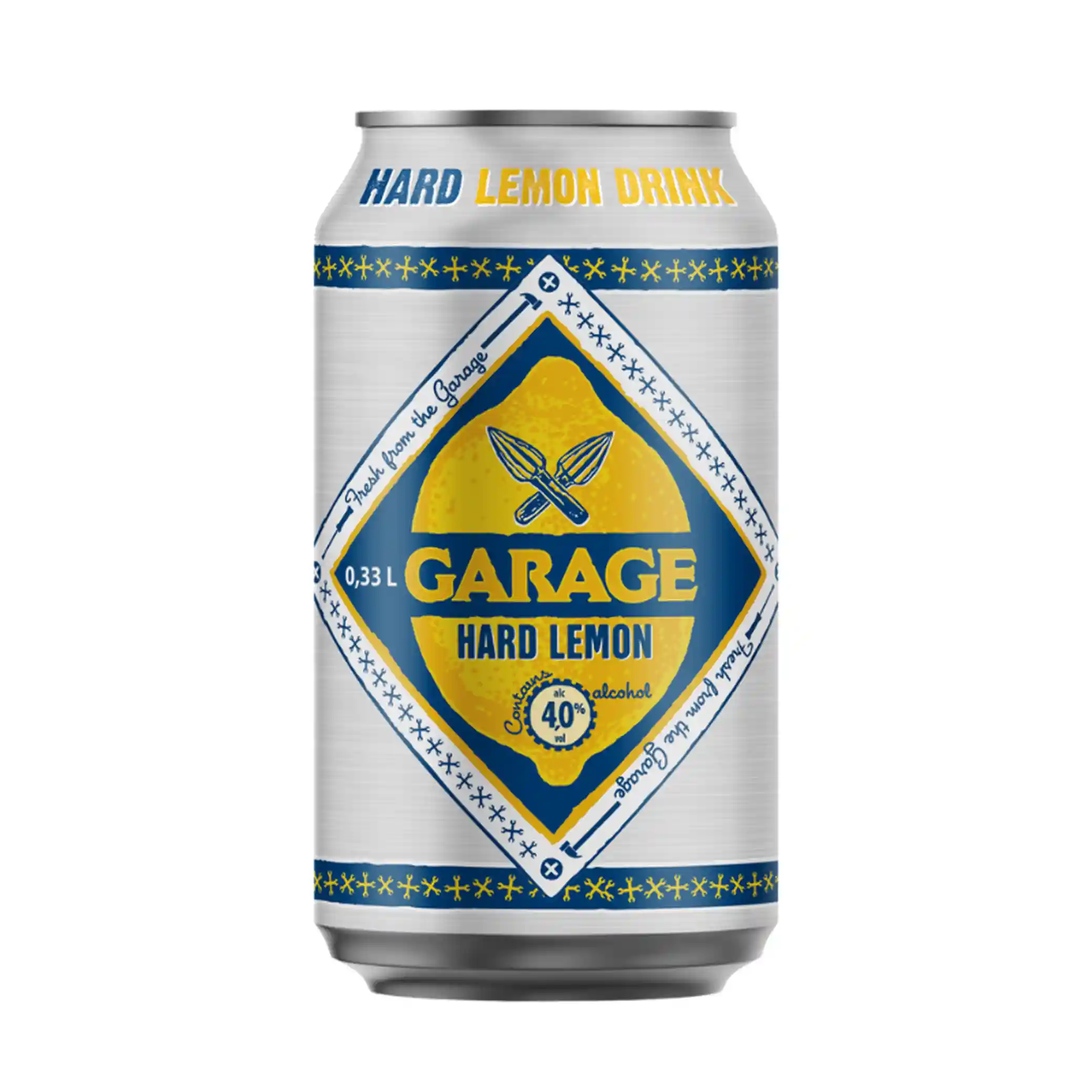 Carlsberg Pivo "GARAGE Hard Lemon" alc.4 %,  plech, 0,33 L/24ks