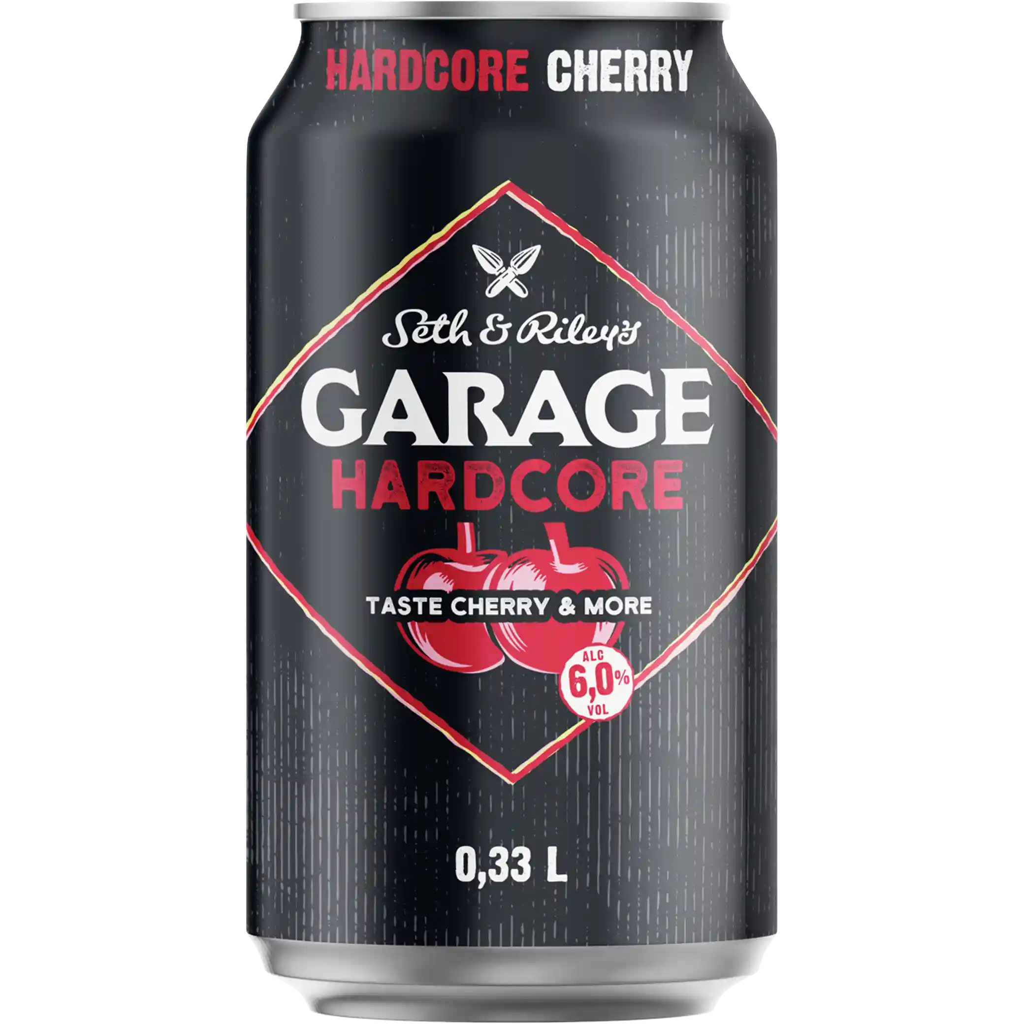 Carlsberg Pivo "GARAGE Hard Cherry" alc.6 %,  plech, 0,33 L/24ks
