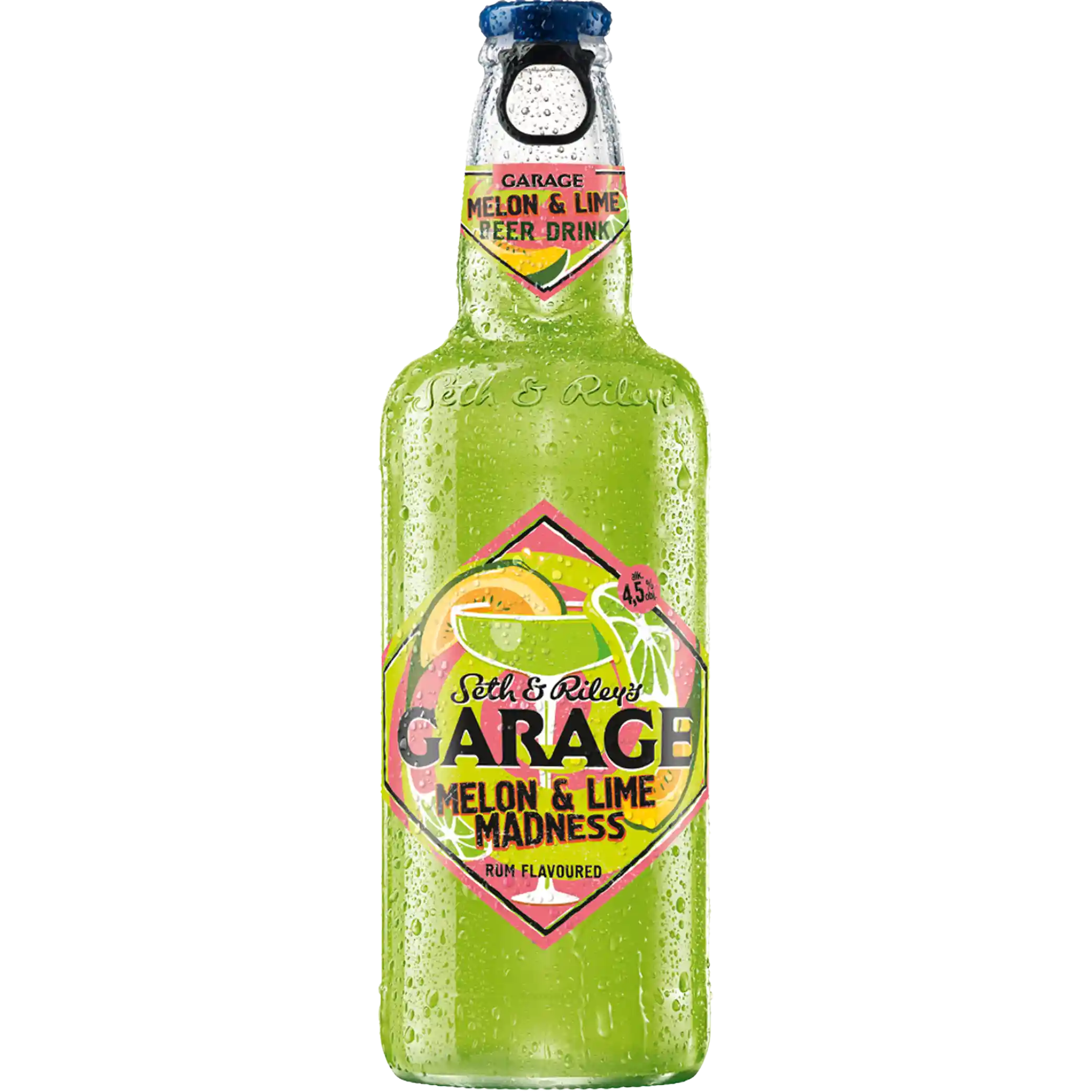 Carlsberg Pivo "Garage Melon & Lime", 4,5% alk., plato 13°, sklo, 0,4l/20 ks