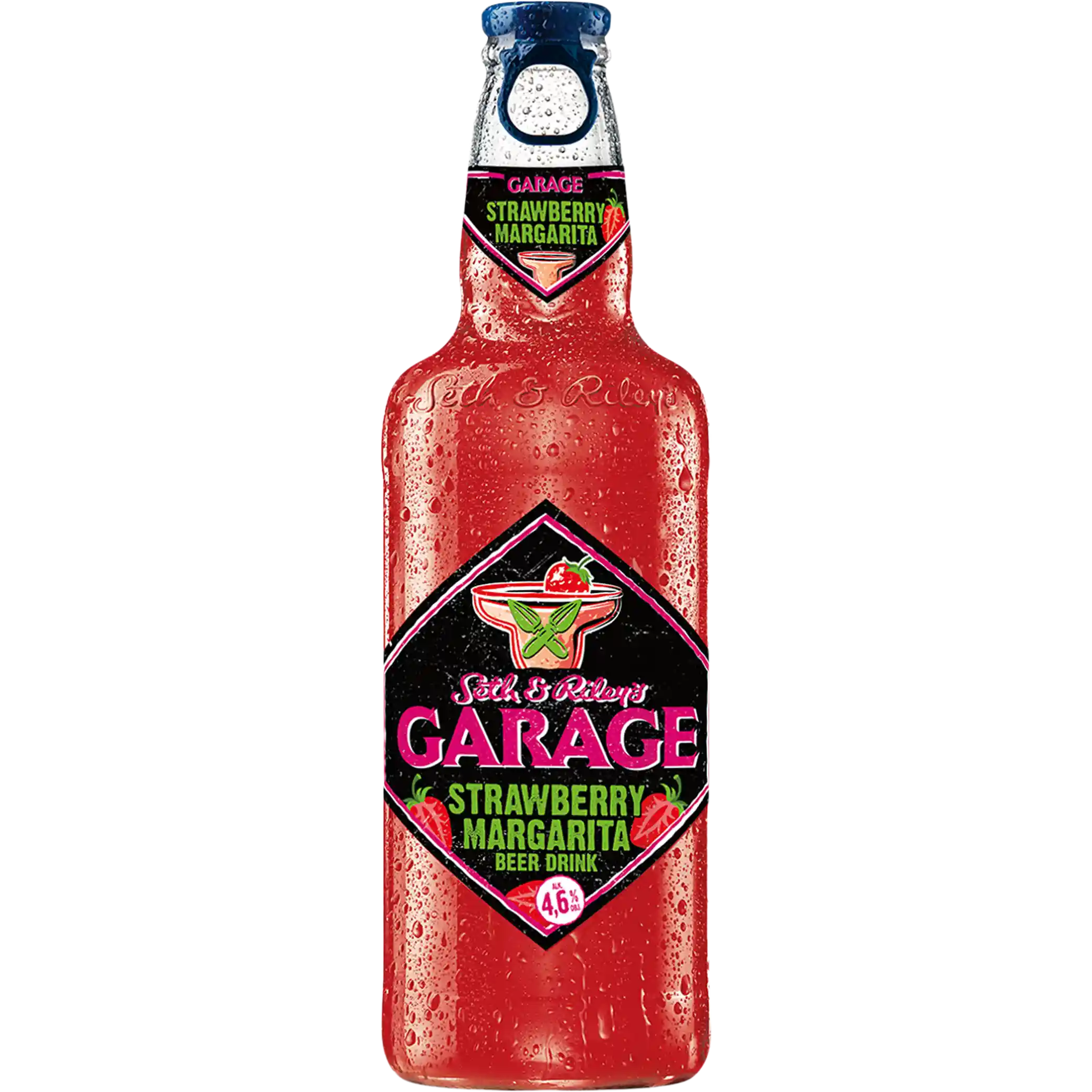 Carlsberg Pivo "Garage Strawberry & Margarita", 4,6% alk., plato 12°, sklo, 0,4l/20 ks