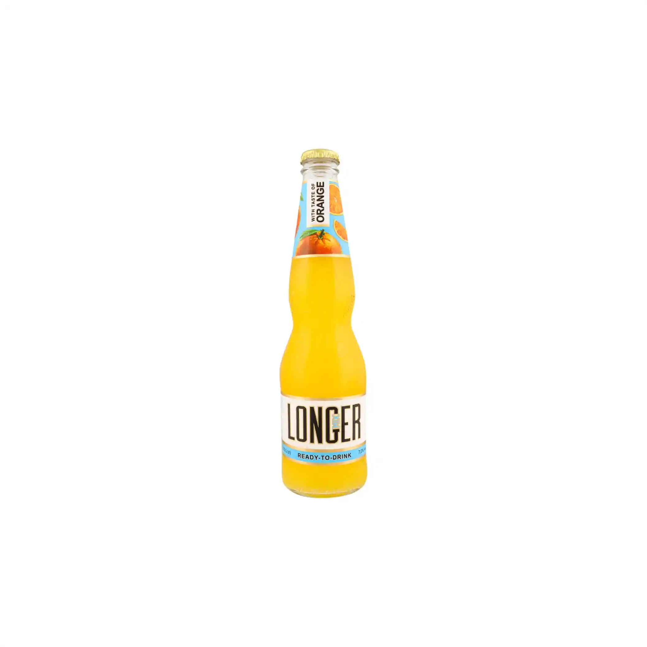 LONGMIXER s příchutí Pomeranč alk. 7%,  sklo, 0,33 L/24ks