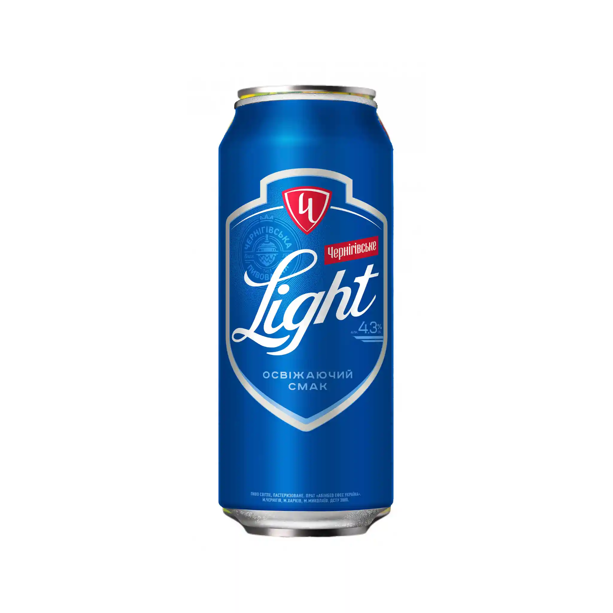 Chernigovske Pivo "Light", plato 10°, alл. 4,3 % plech 500ml/24ks