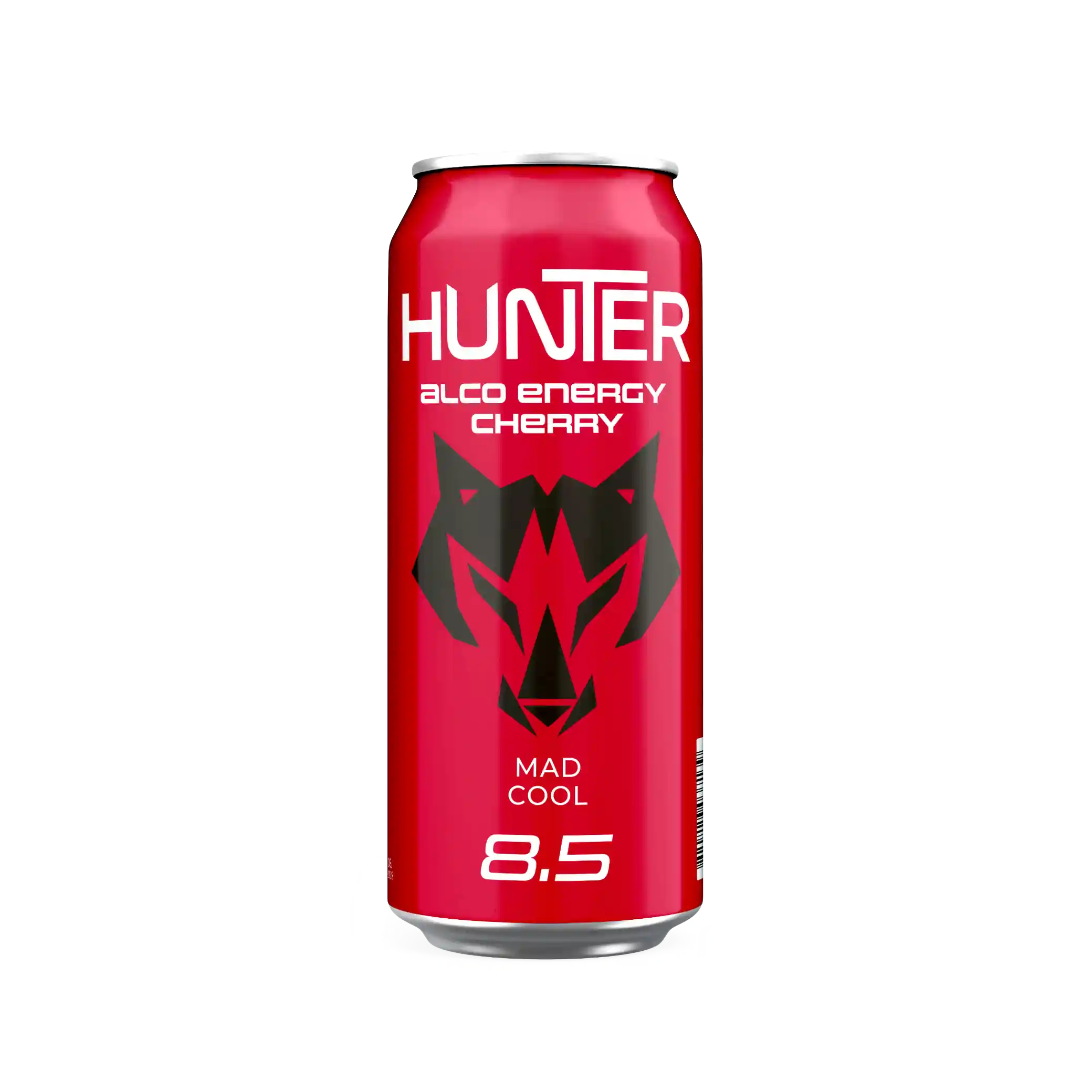 Khortytsa Hunter Energy Cherry alkoholický energetický nápoj 8,5%, plech 0,5l/24ks