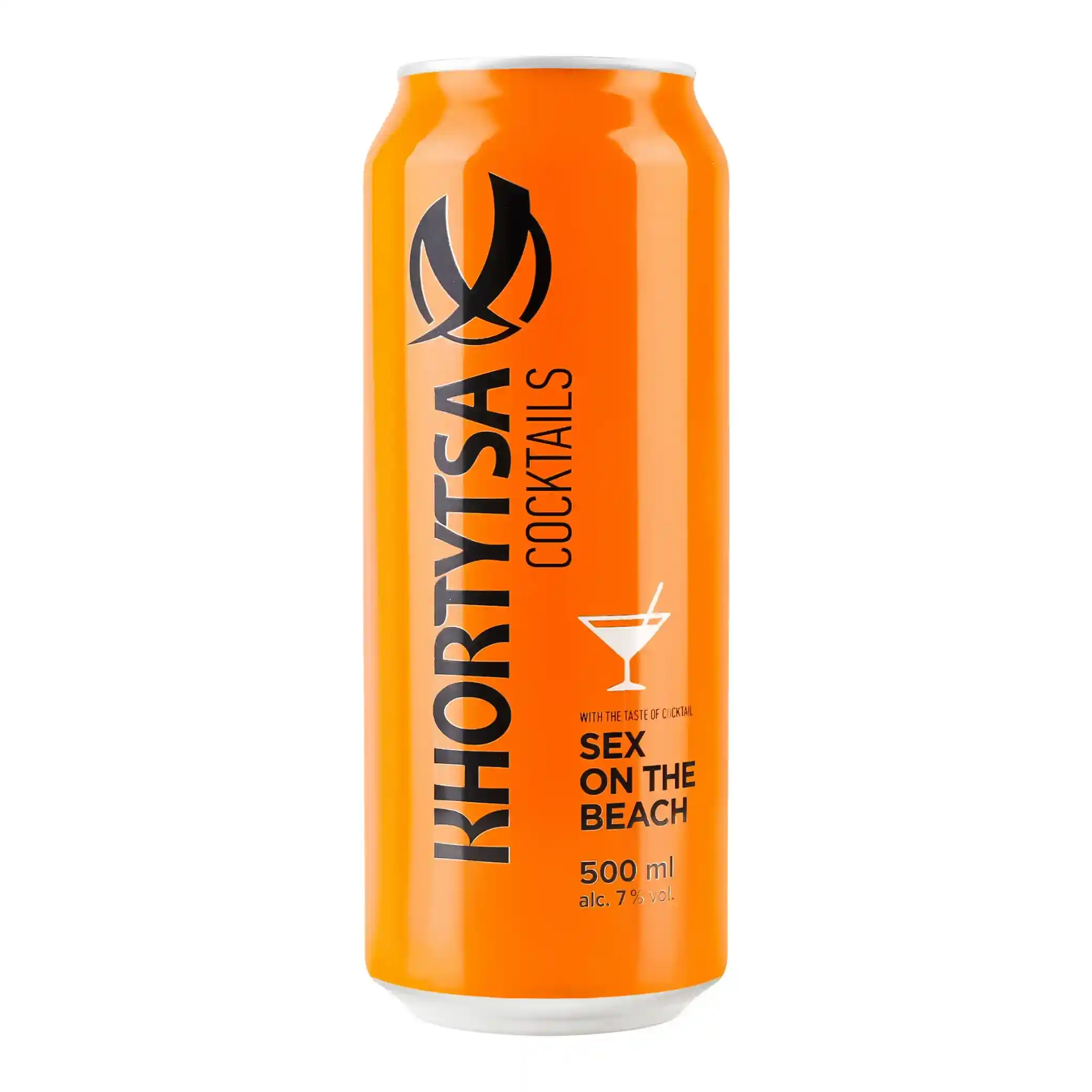 Khortytsa Koktejl Sex on the beach slabě alkoholický nápoj 7%, plech 0,5l/24ks