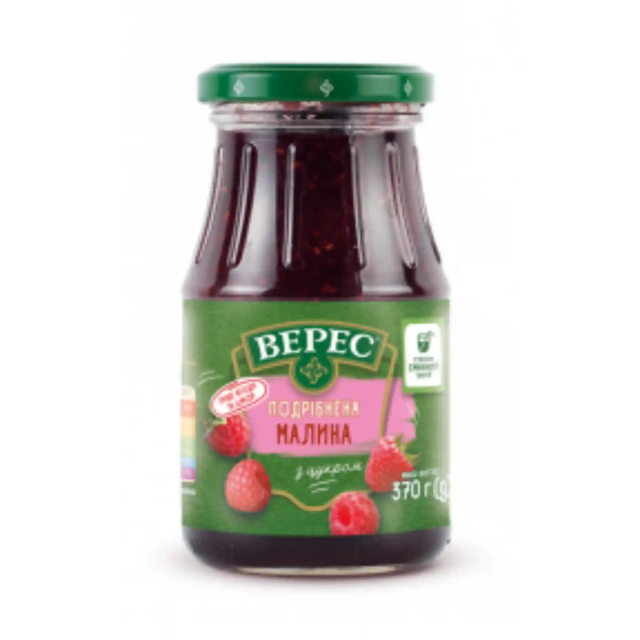 TM Veres Maliny drcené s cukrem, 370 g/12 ks