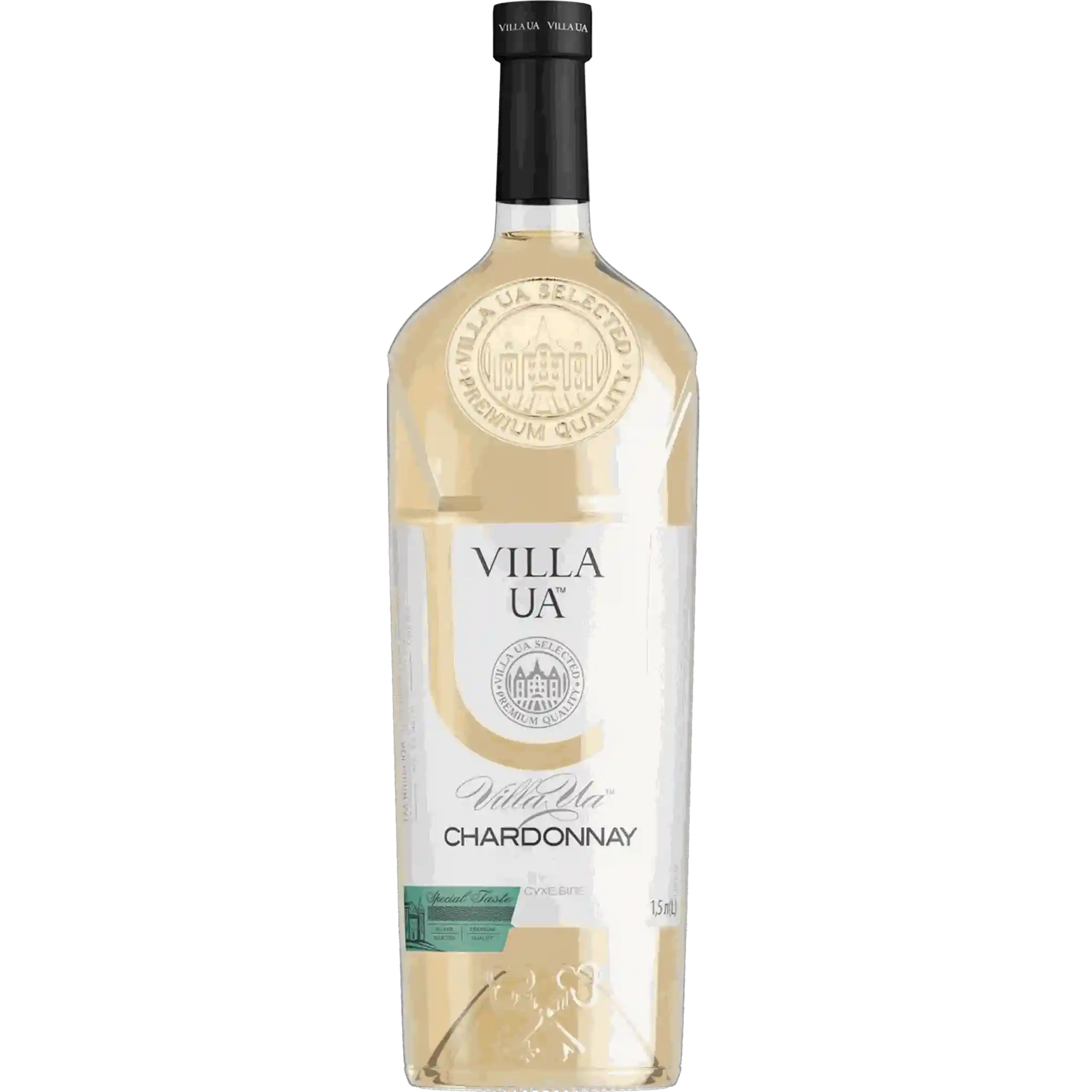 TM Villa UA "Chardonnay" bílé, suché, al. 12%, 0,75L/12ks