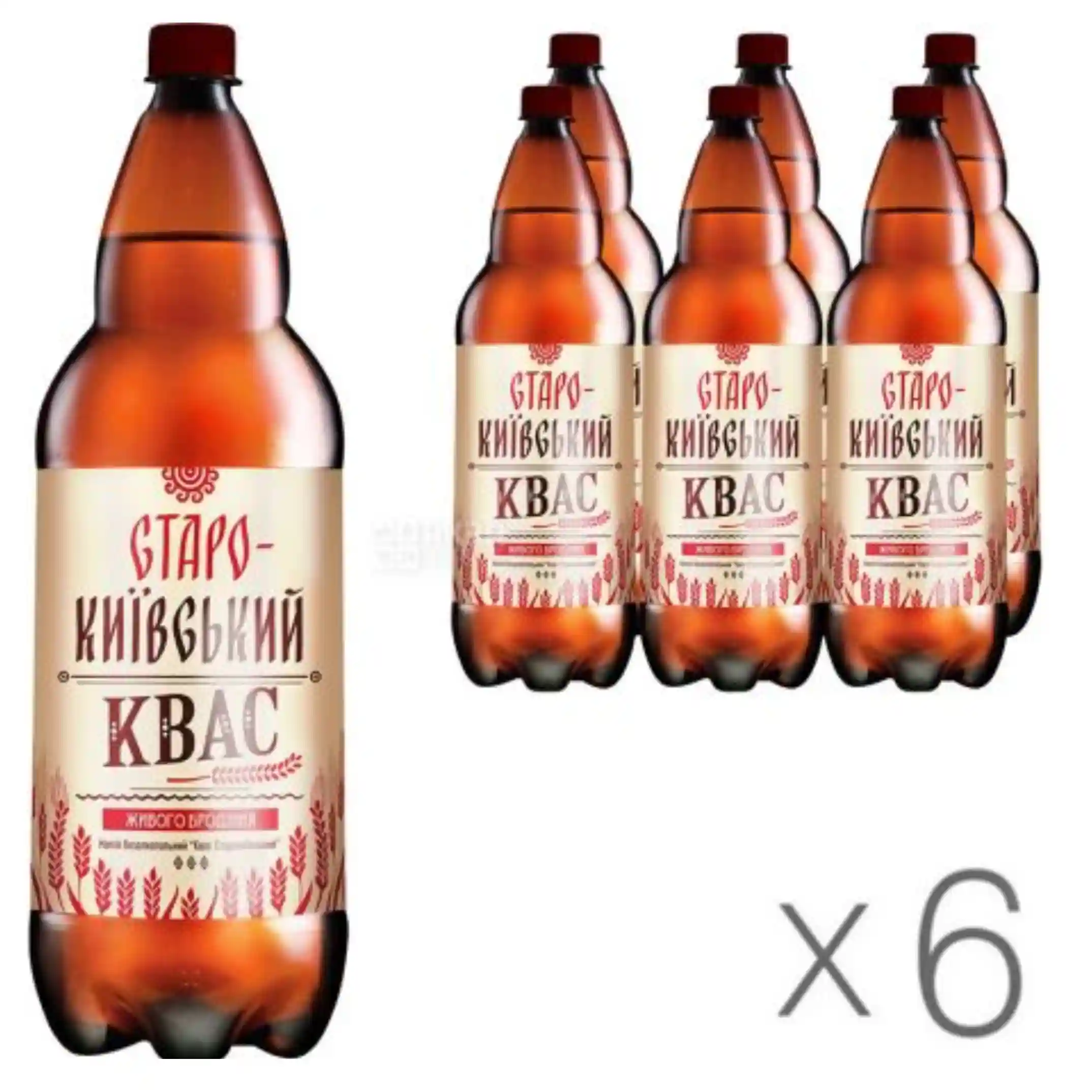 Kvas "Starokiievskij", 2L pet / 6 ks
