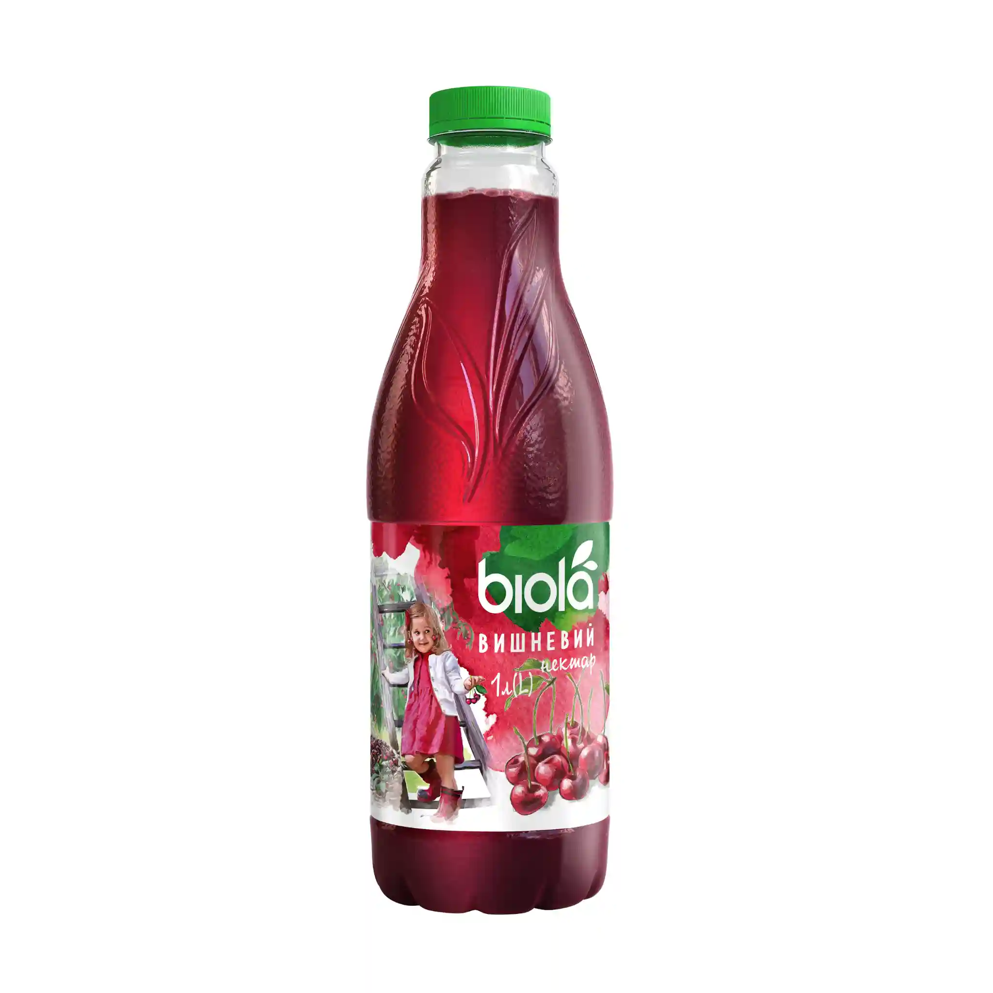 Biola Nektar višňový, 1l/9ks