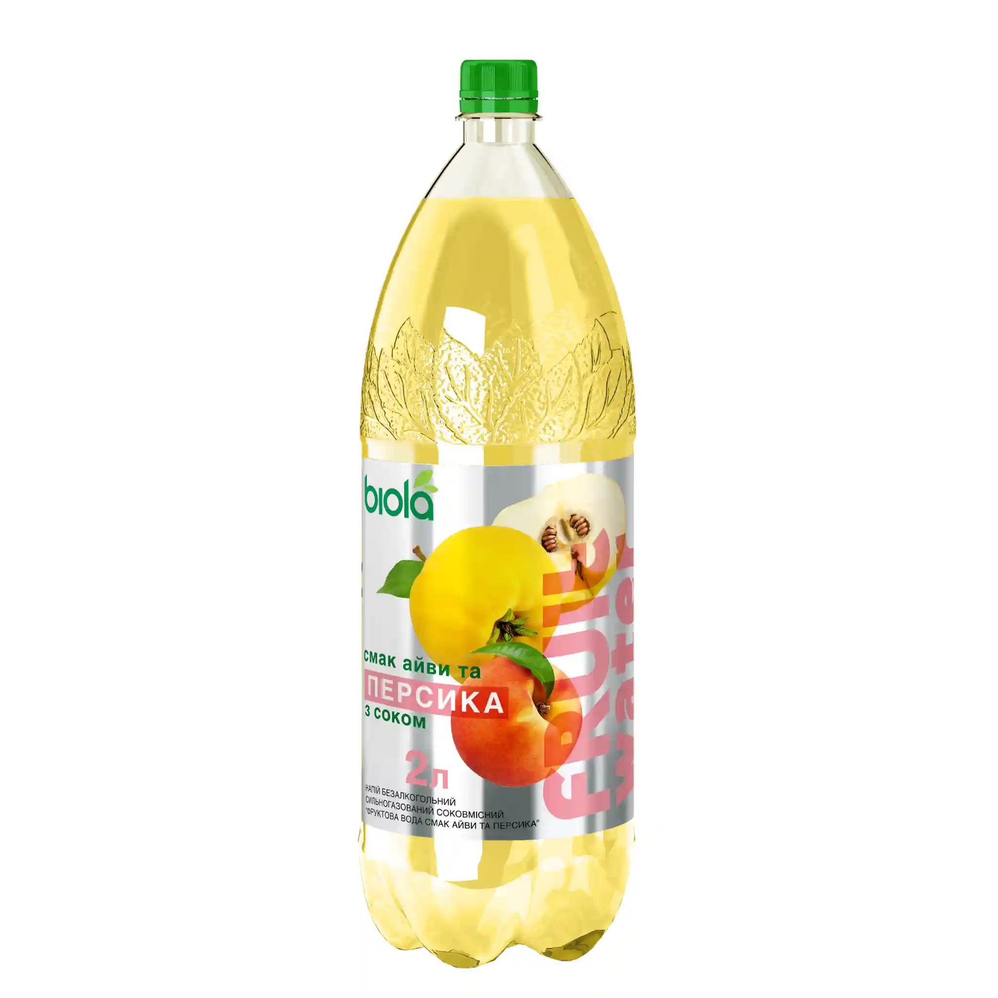 Biola Limonáda "Kdoule a broskev", 2l/6ks