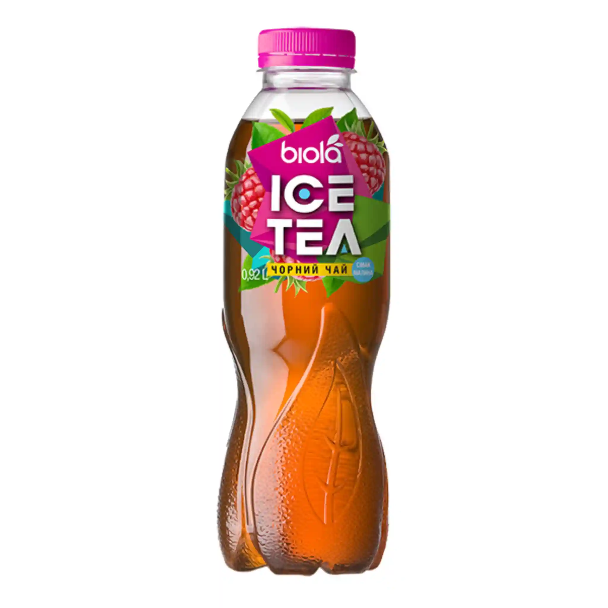 Biola Nápoj nesyčený "Černý čaj s malinou", 1,5l/6ks