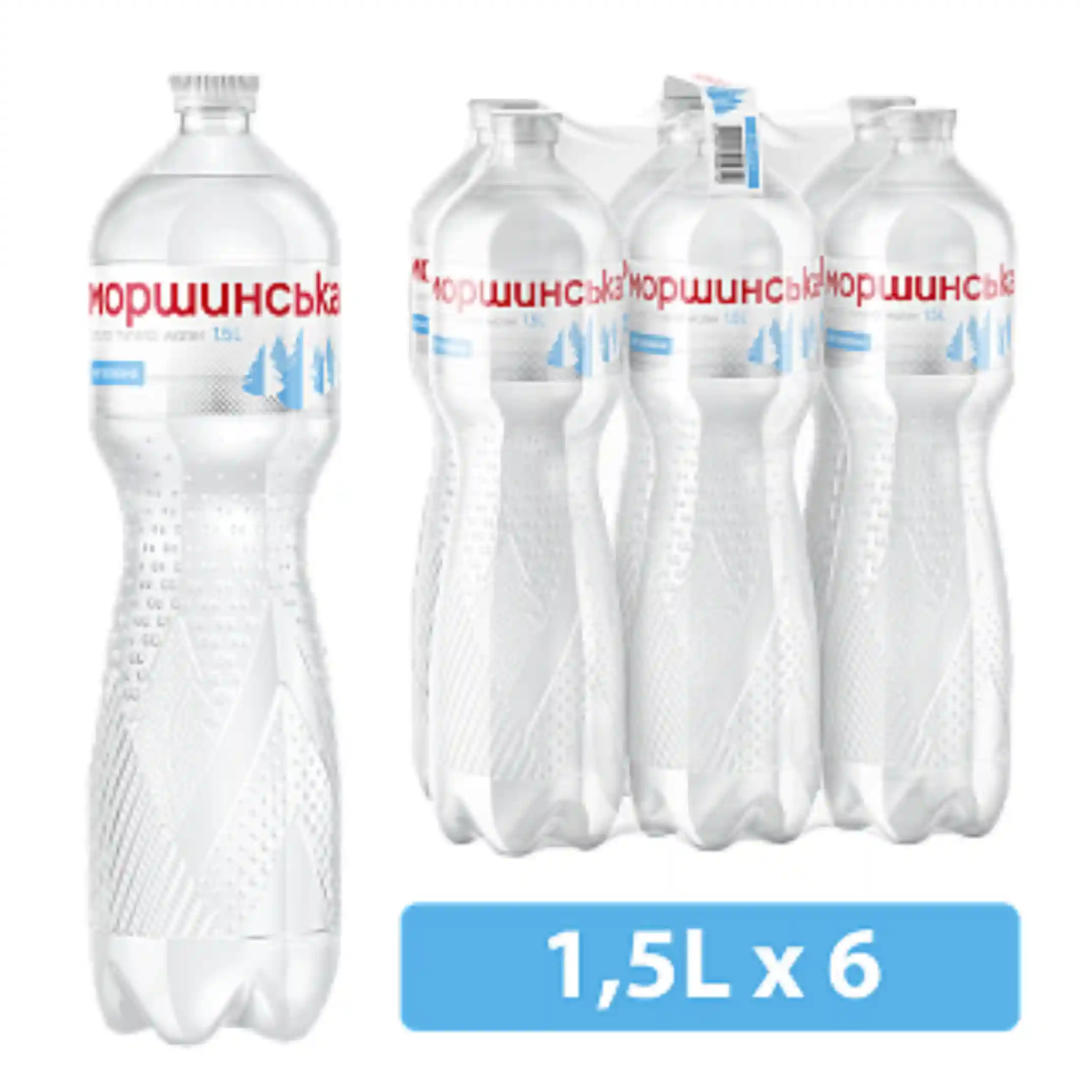 Morshynskaya Přírodní minerální voda neperlivá, 1,5l/6ks