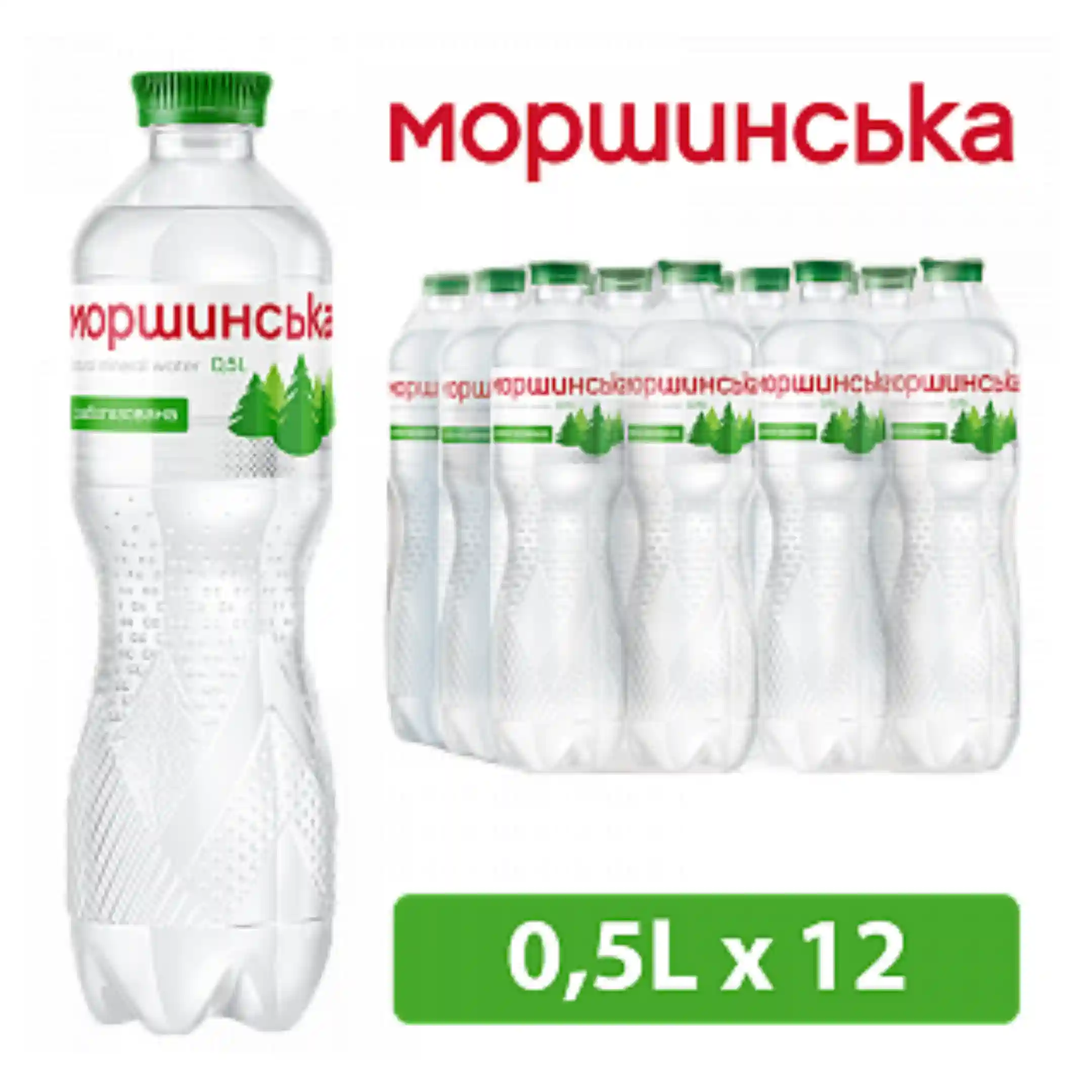 Morshynskaya Přírodní minerální voda jemně perlivá, 0,5l/12ks