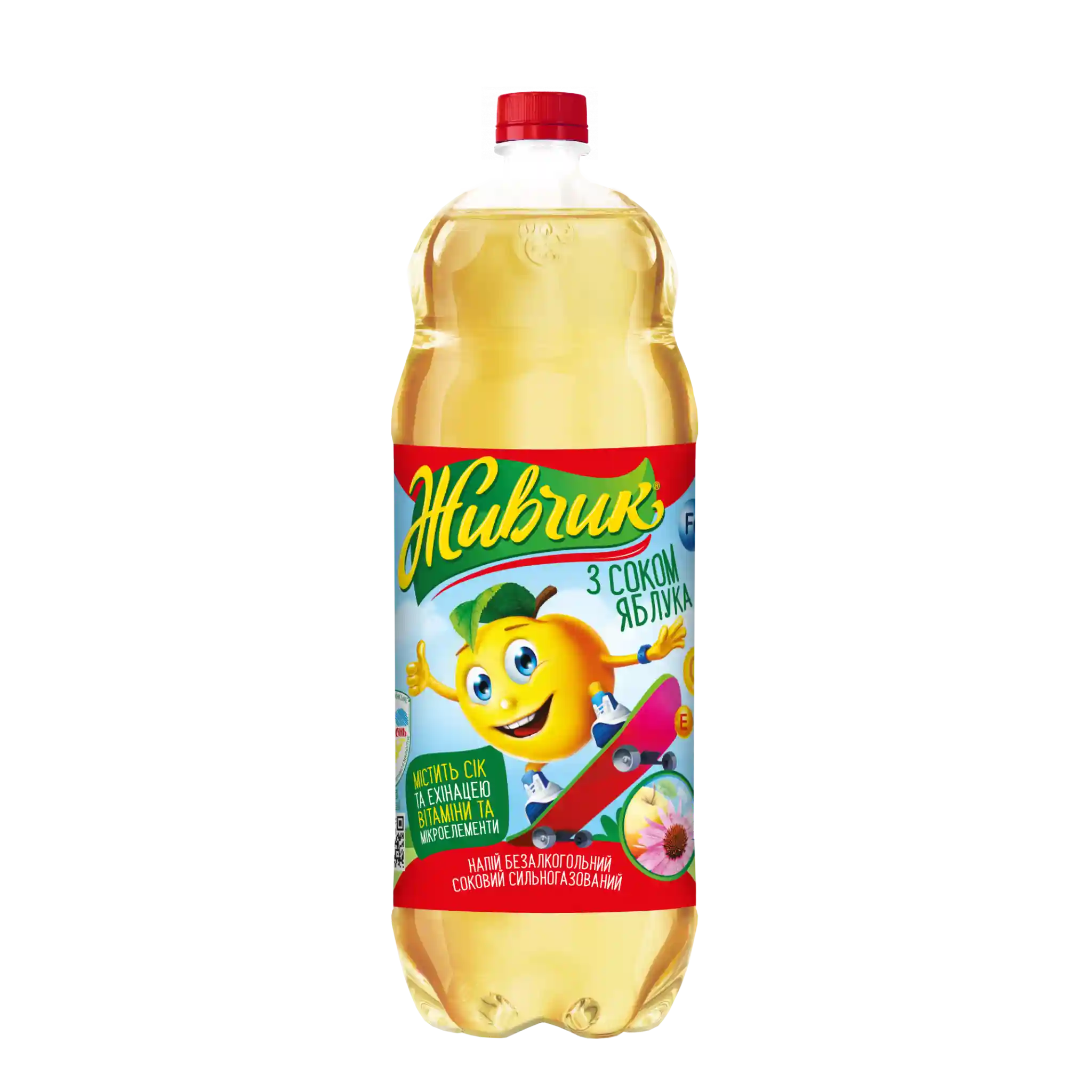 Žyvčik Limonáda "Jablko" s jablečnou šťávou, 2L/6 ks