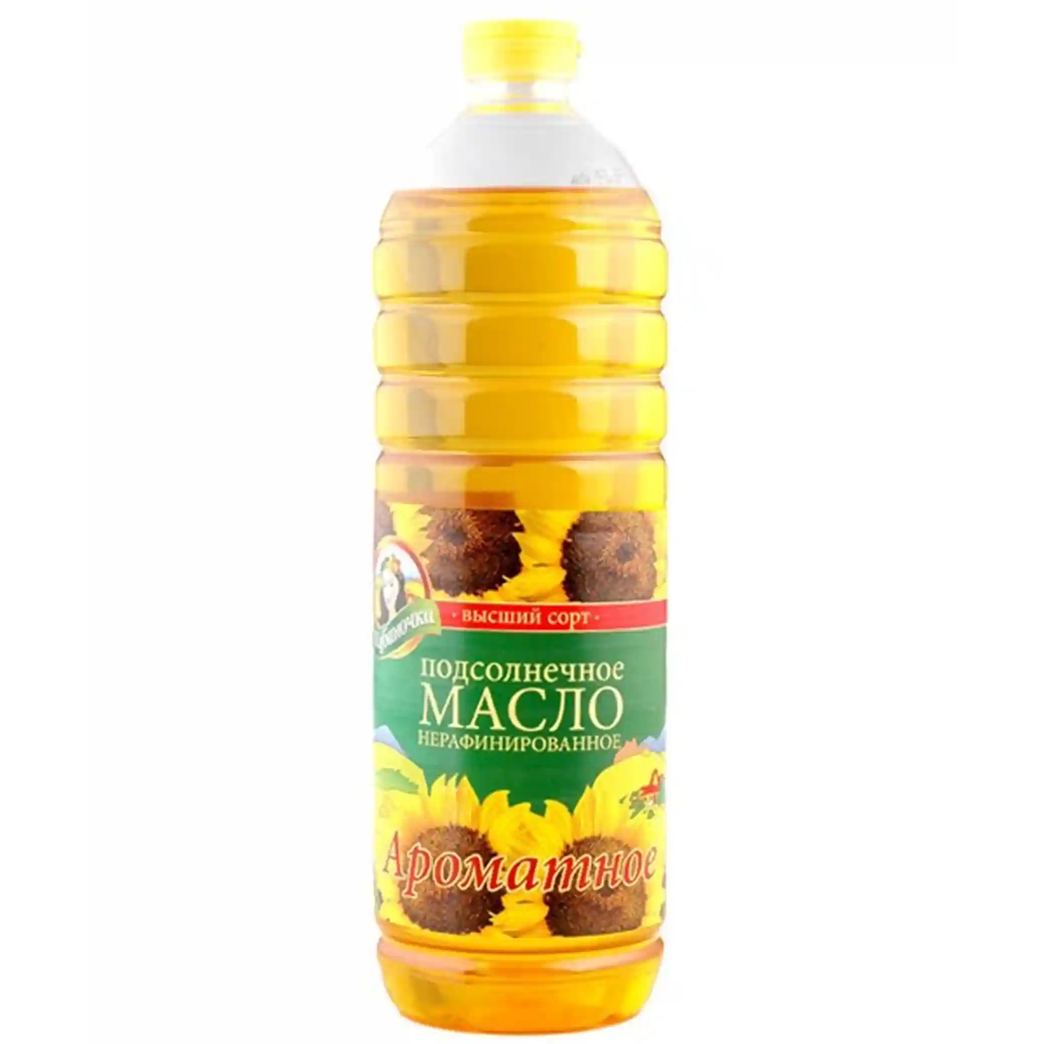 KUB Olej slunečnicový aromatický nerafinovaný 1 L/15 ks