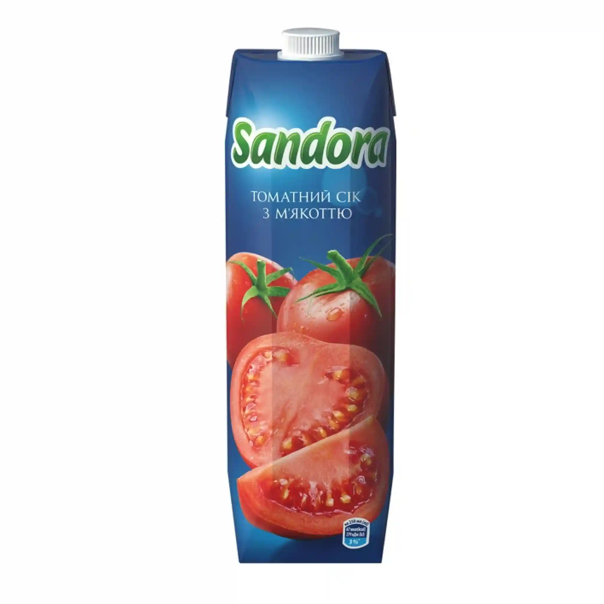Sandora Džus rajčatový s dužinou, 950ml/10ks