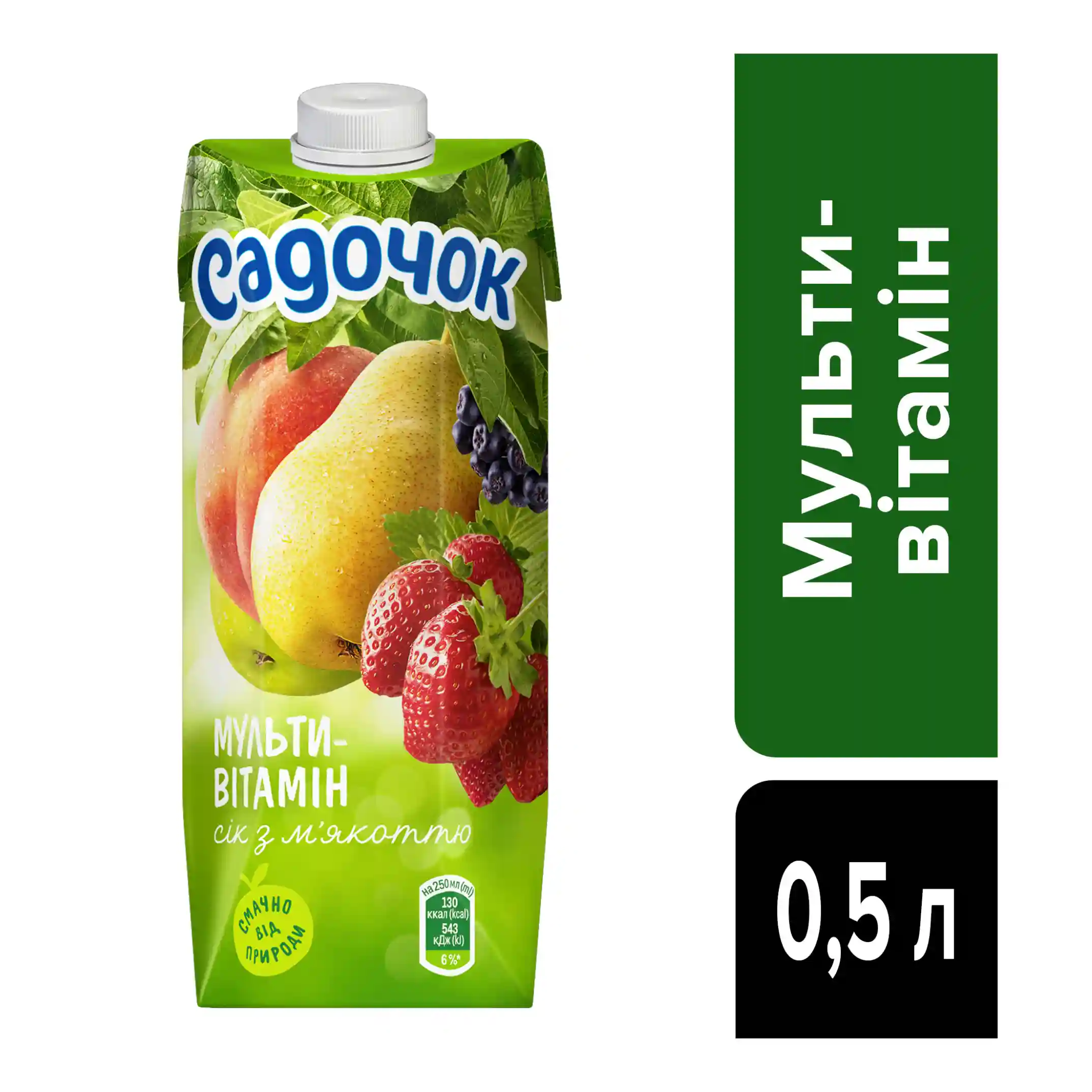 Sadočok Džus Multivitamin s dužinou, 500ml/15ks