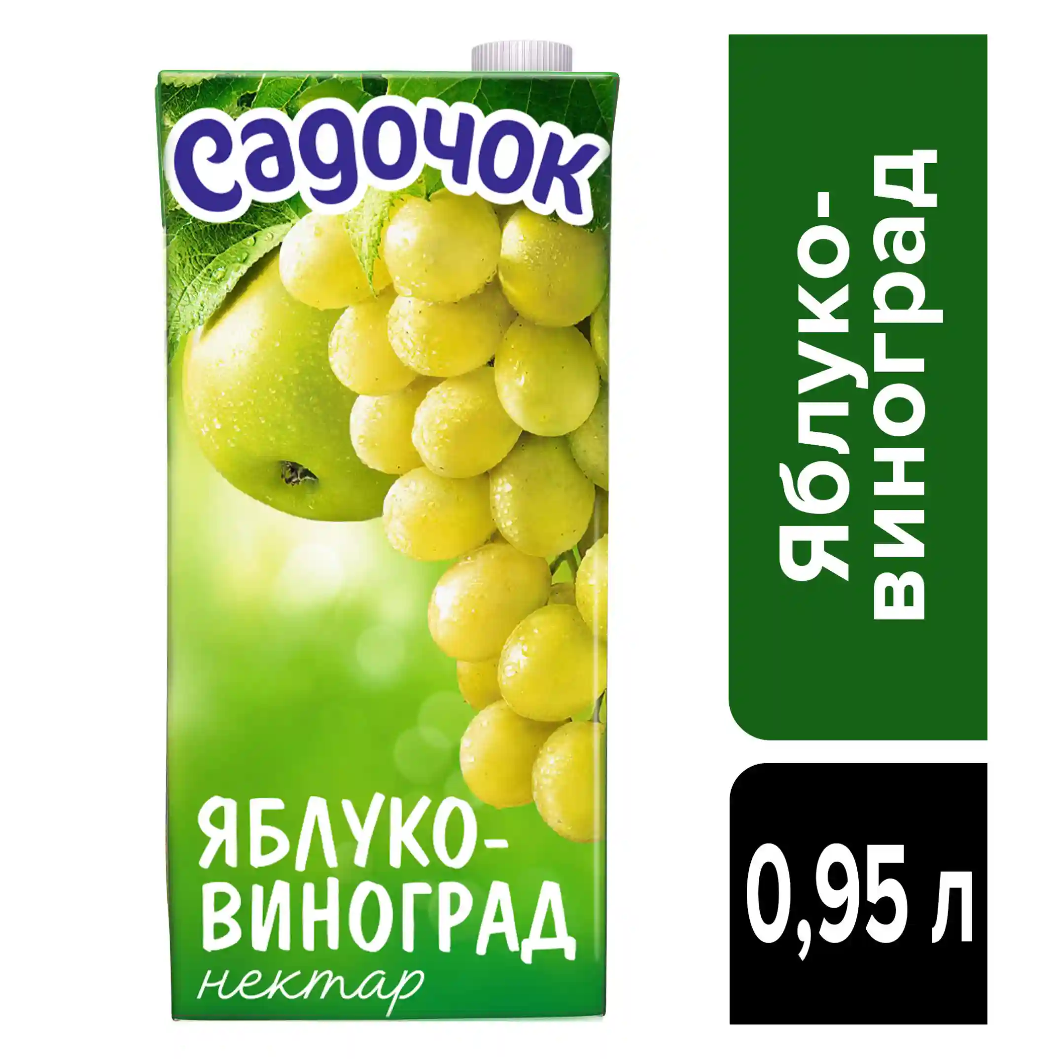 Sadočok Nektar jablečno- hroznový, 950ml/12ks