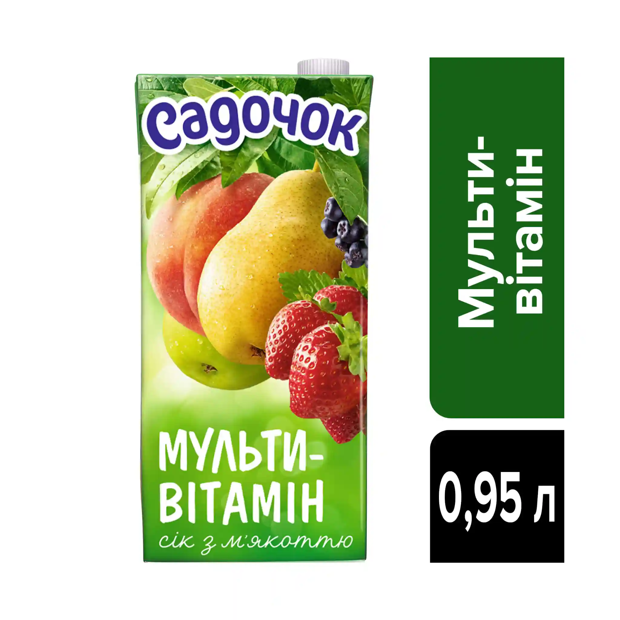 Sadočok Džus Multivitamin s dužinou, 950ml/12ks