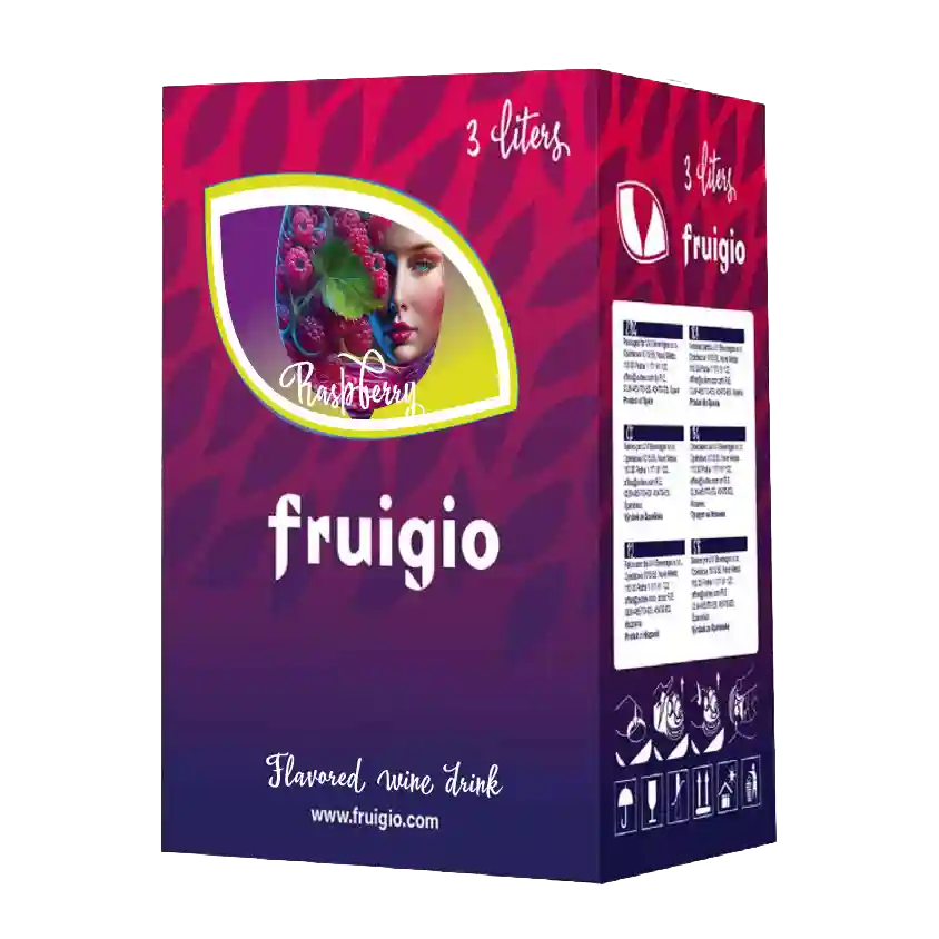 FRUIGIO Malina, aromatizovaný vinný nápoj, 10l