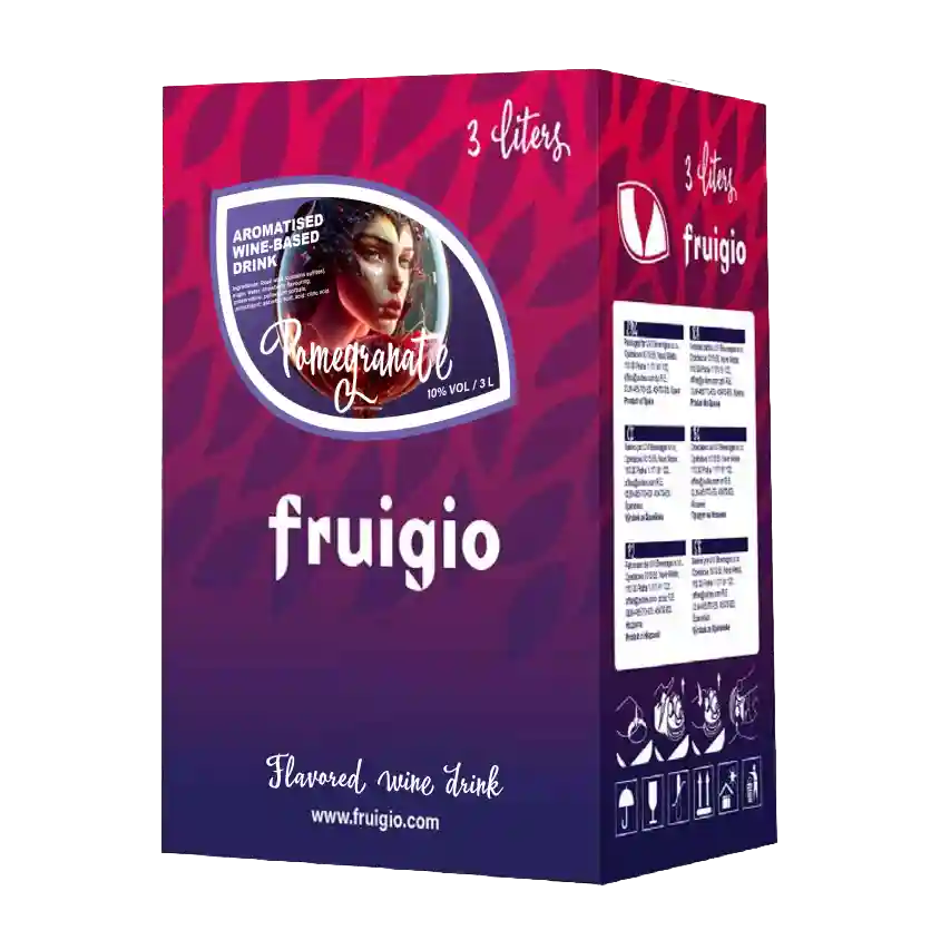 FRUIGIO Granatové jablko, vinný nápoj, 10l