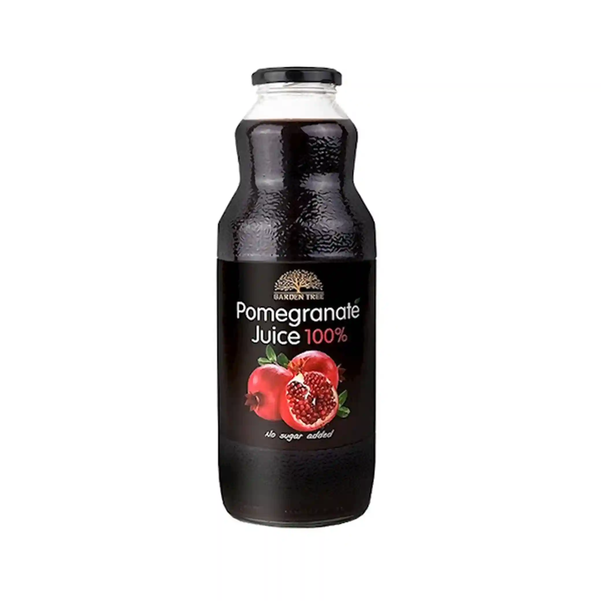 Garden Tree Granátová šťáva 100 %, bez přidaného cukru, sklo, 1L/6ks