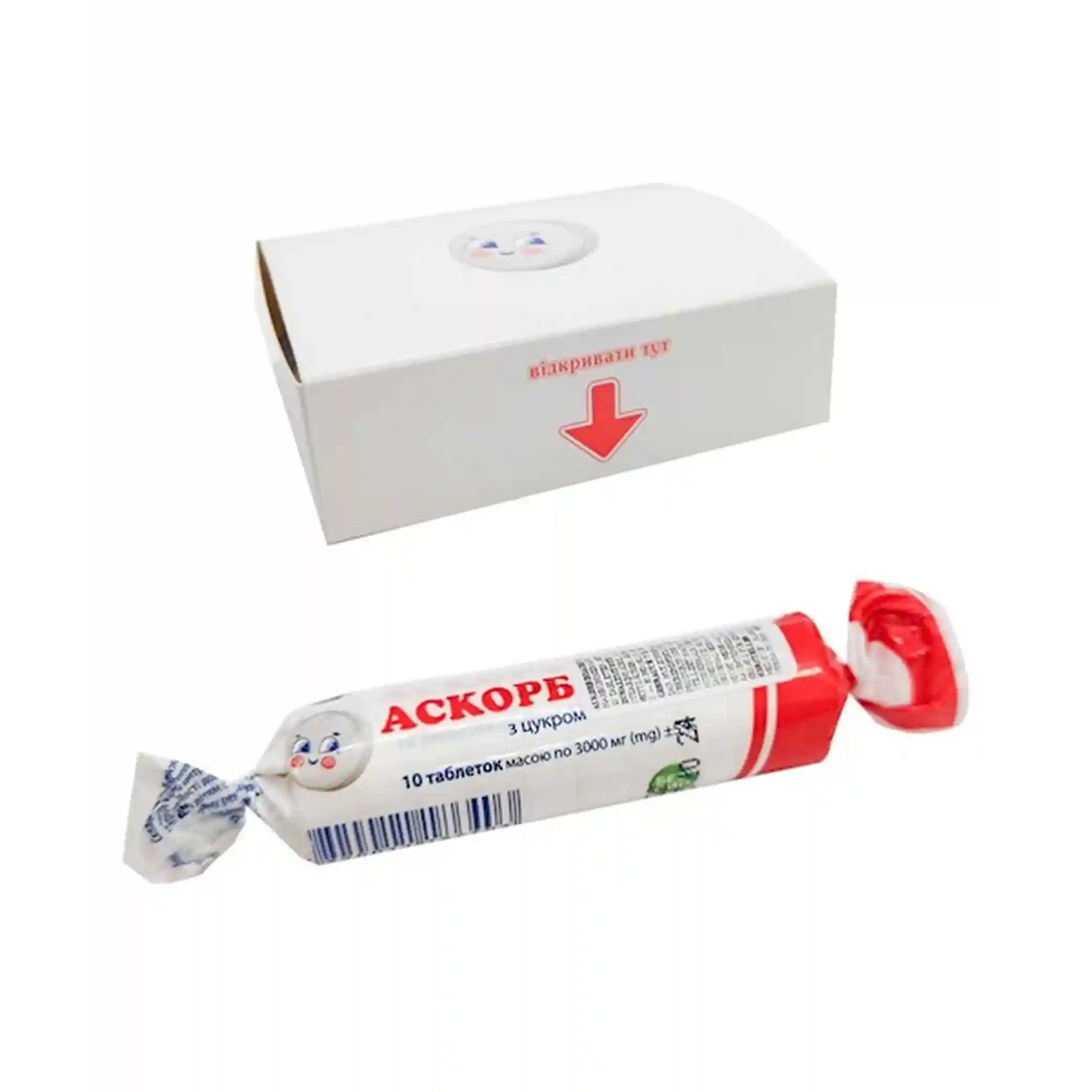 Askorbinka 25 mg, 30 g/12 ks