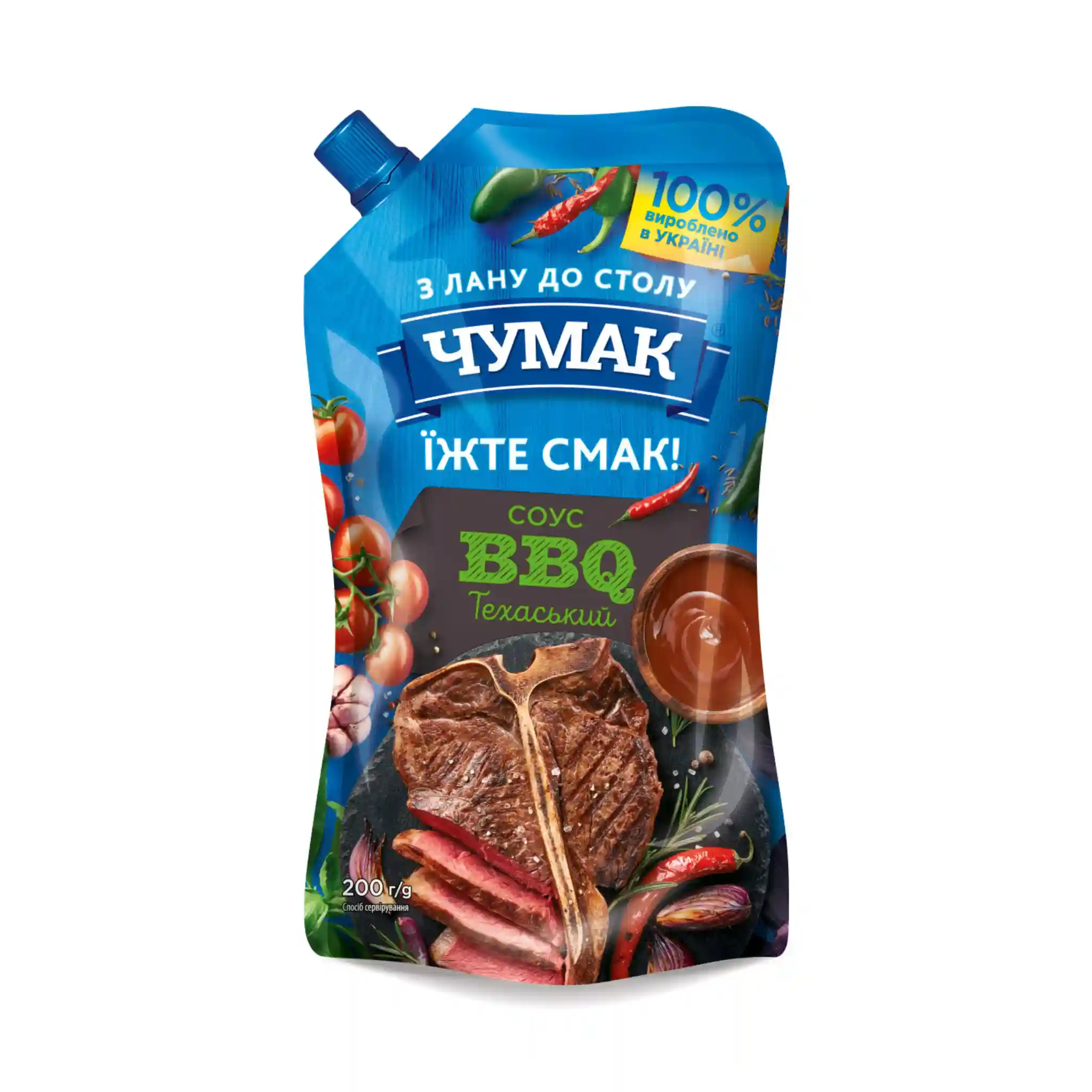 Čumak Omáčka "Texas BBQ", 200g/36ks