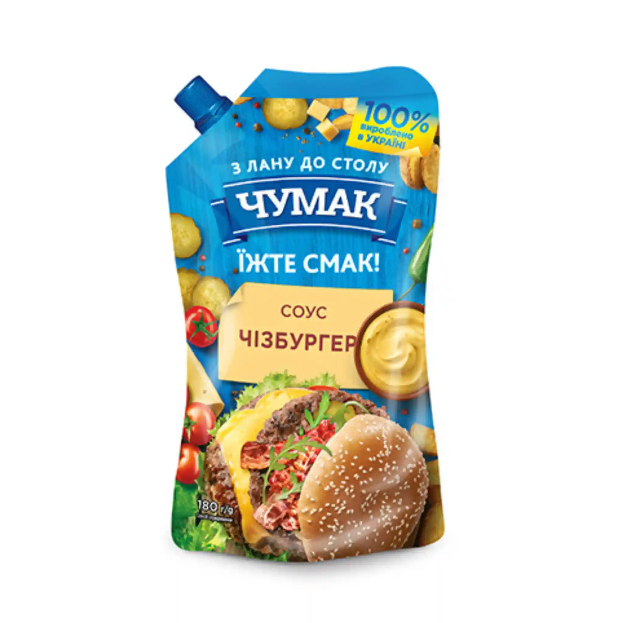 Čumak Omáčka "Cheeseburger", 180g/36ks