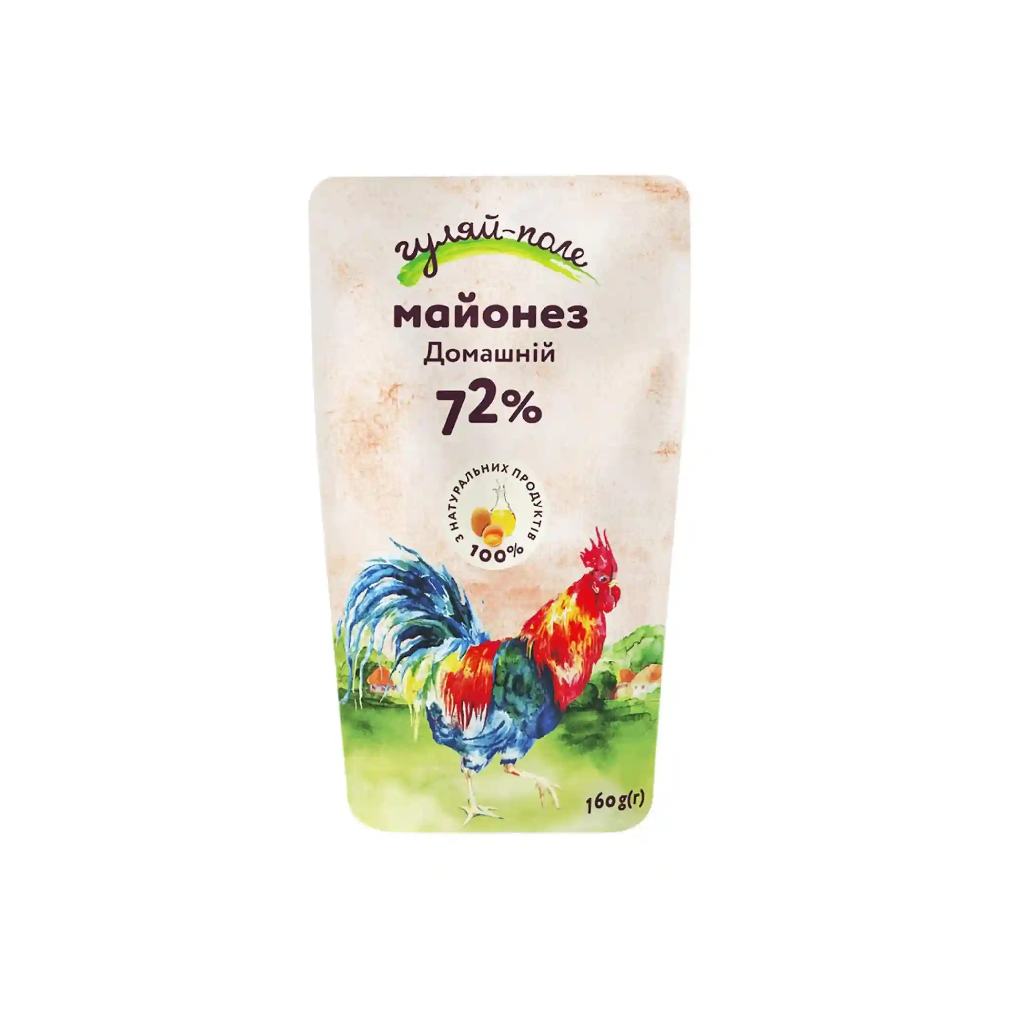 Gulaj Pole Majonéza "Domací" 72%, 160g/14ks