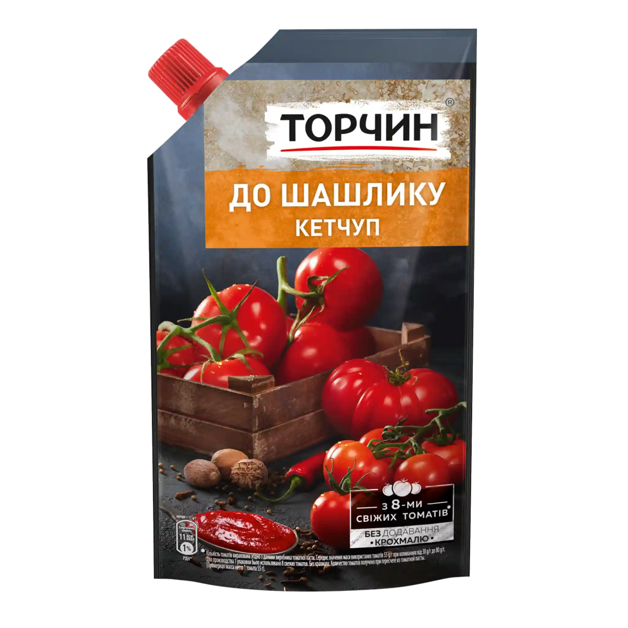 Torčyn Ketčup "Do shashliku", 380g/25ks