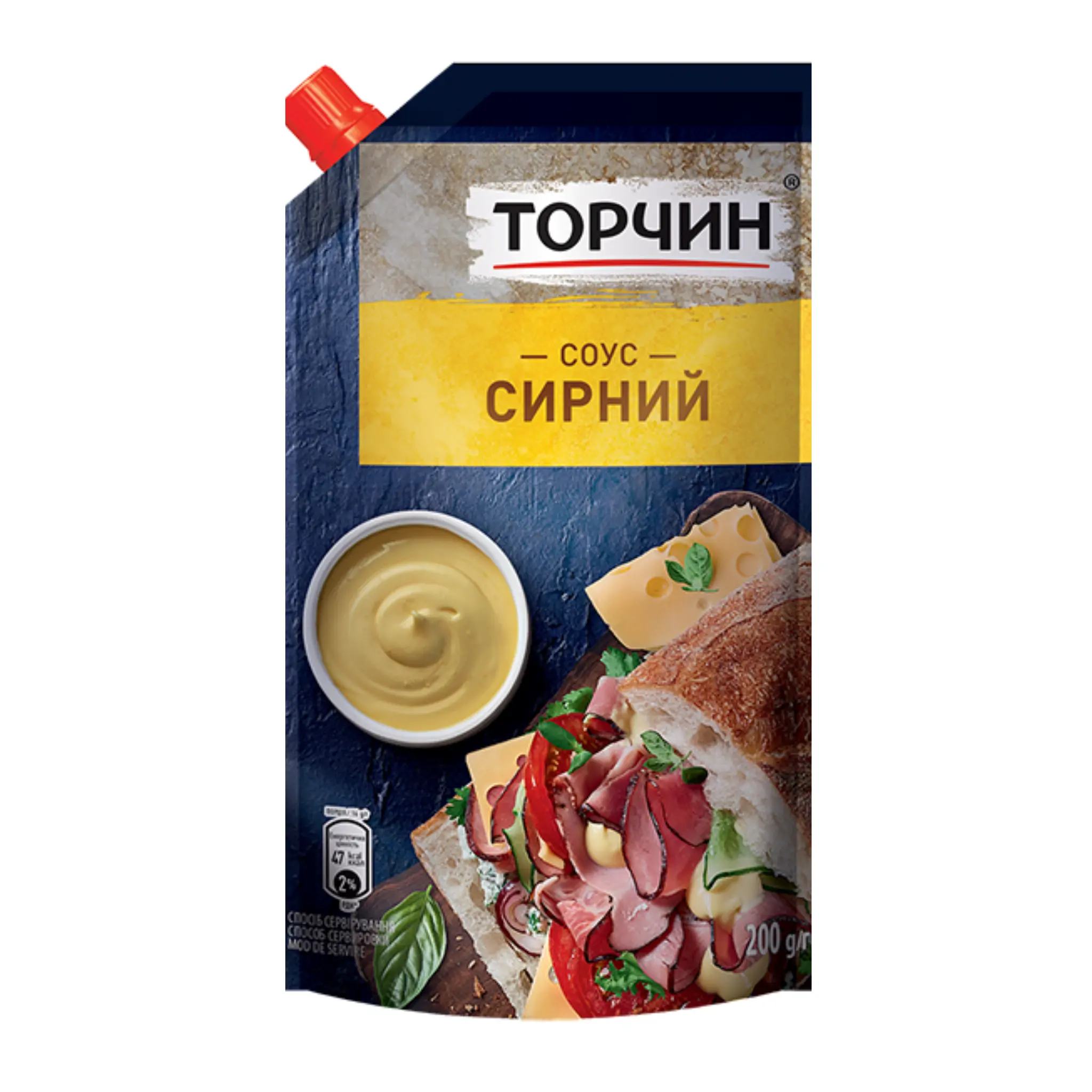 Torčyn Omáčka "Sýrová", 200g/30ks