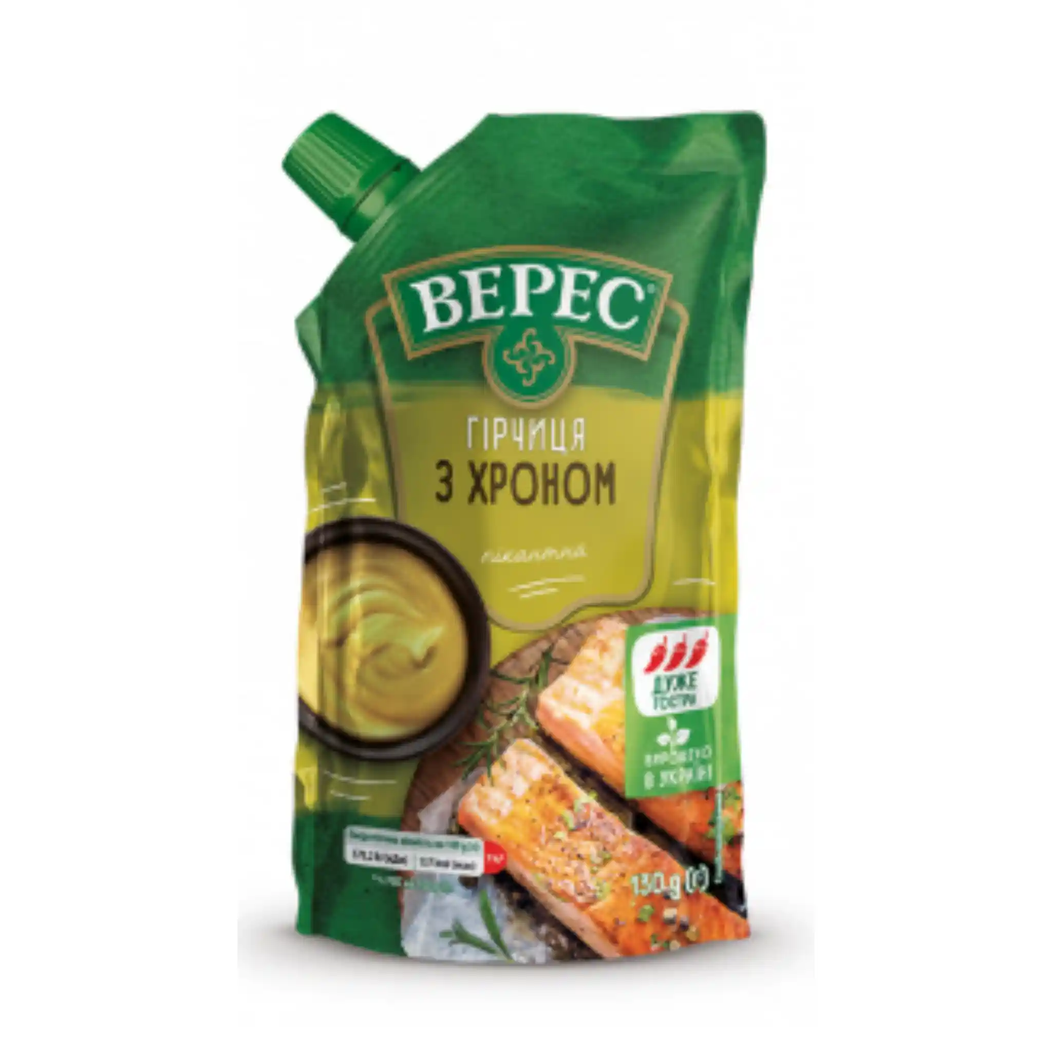 TM Veres Hořčice "S křenem", 130 g/16 ks