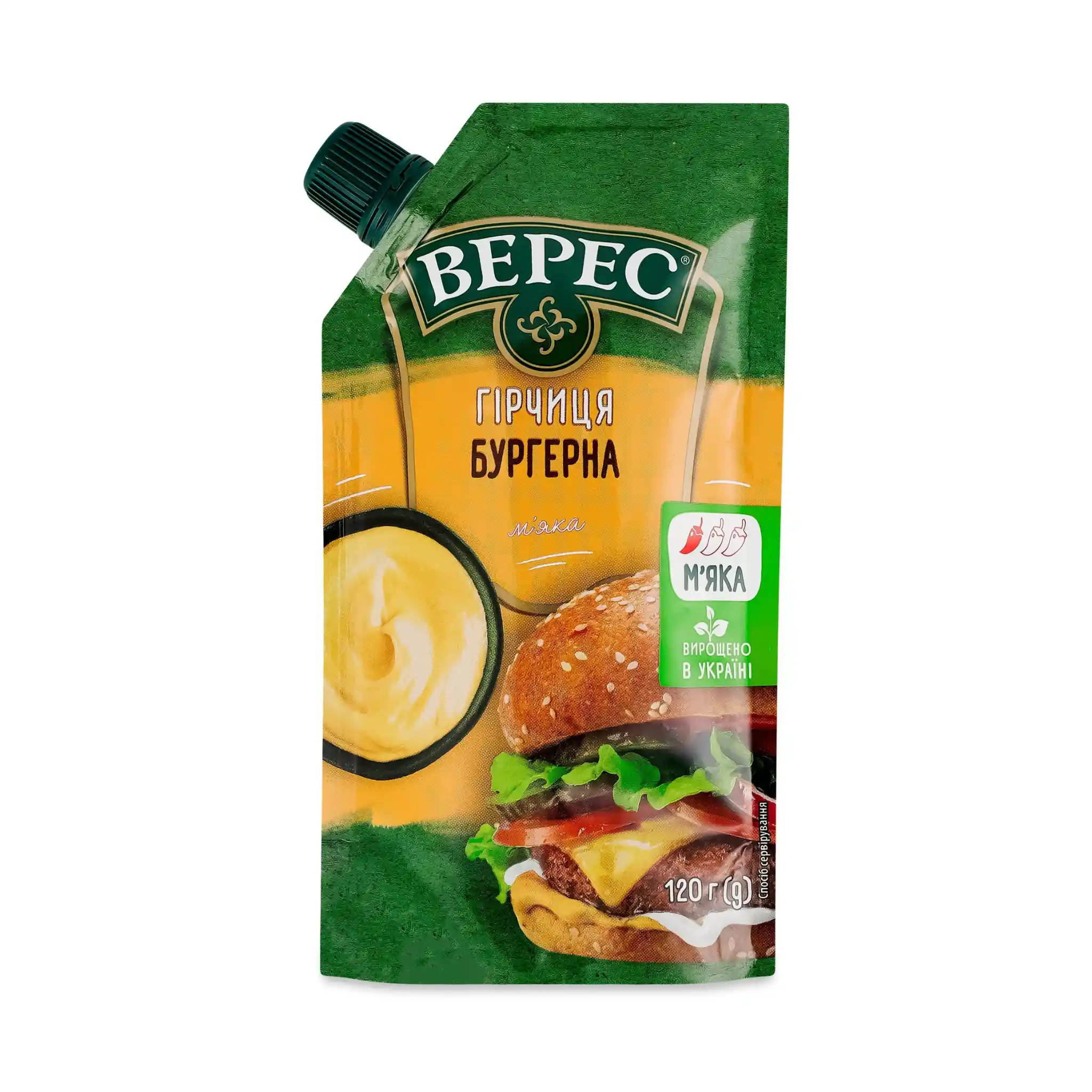 TM Veres Hořčice "Burger mild" 120 g/ 16ks