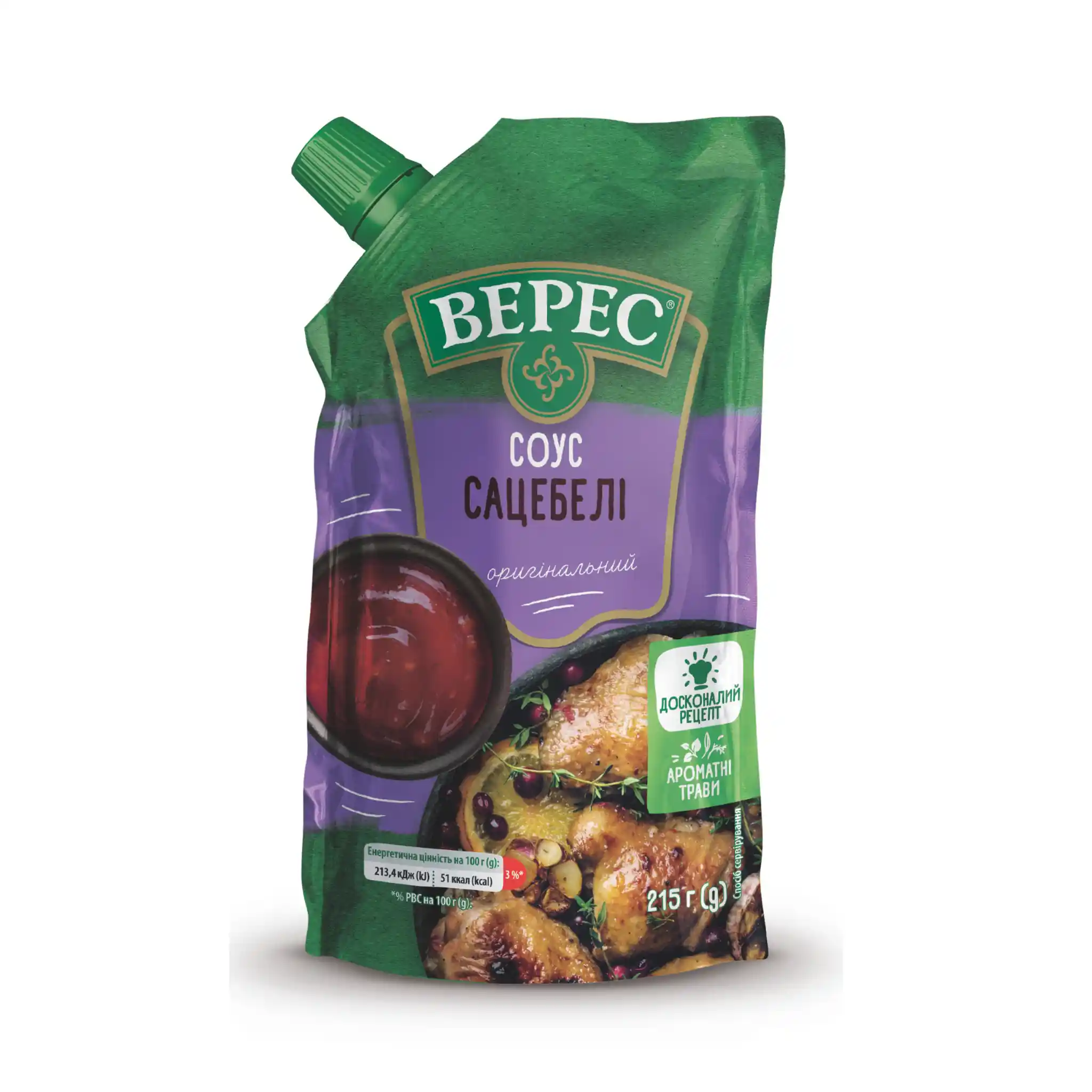 TM Veres Rajčatová omáčka Satsebeli 215 g/ 12ks