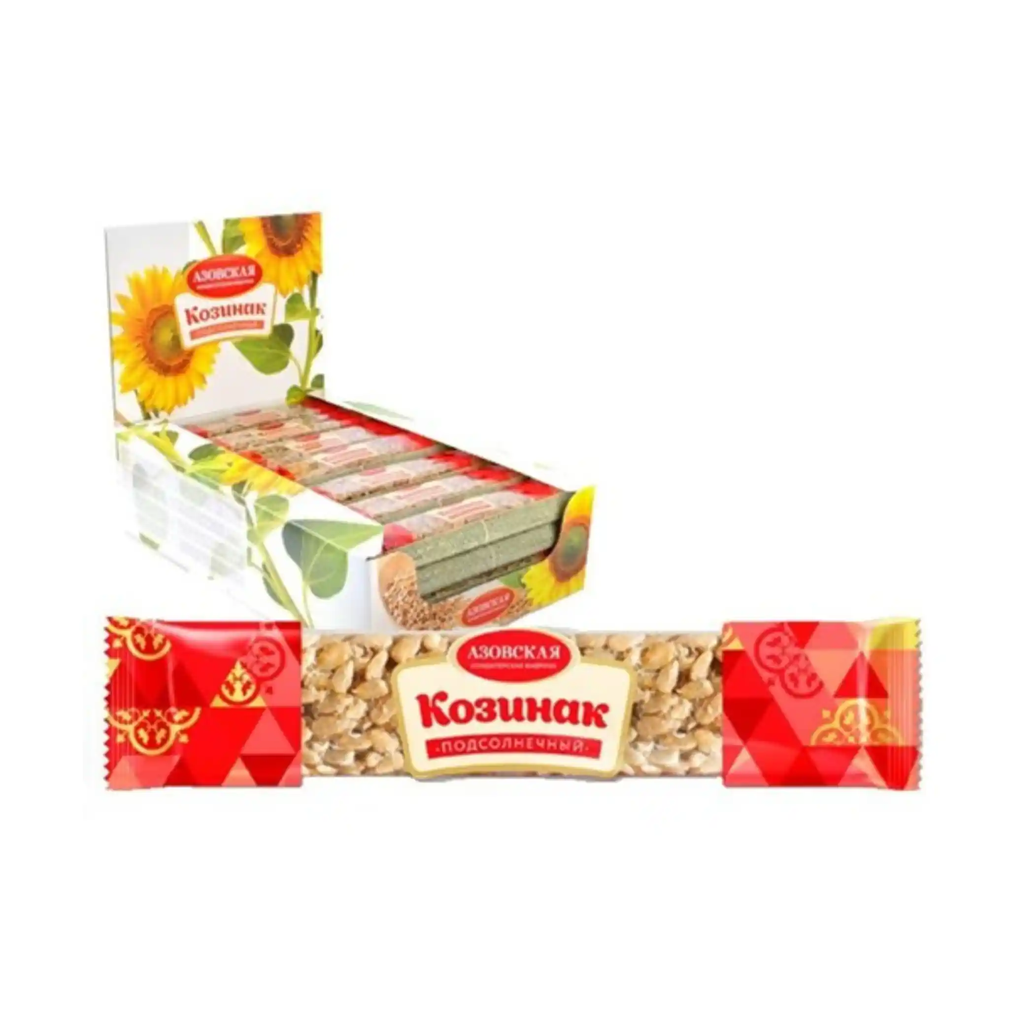 Azov Kozinaki slunečnicové, 50g/28ks
