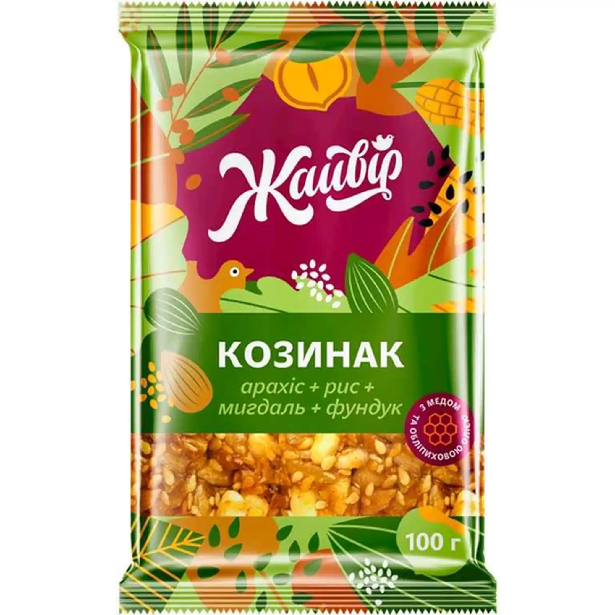 Jaivir Kozinaki "Směs s mandlemi", 100g/18ks