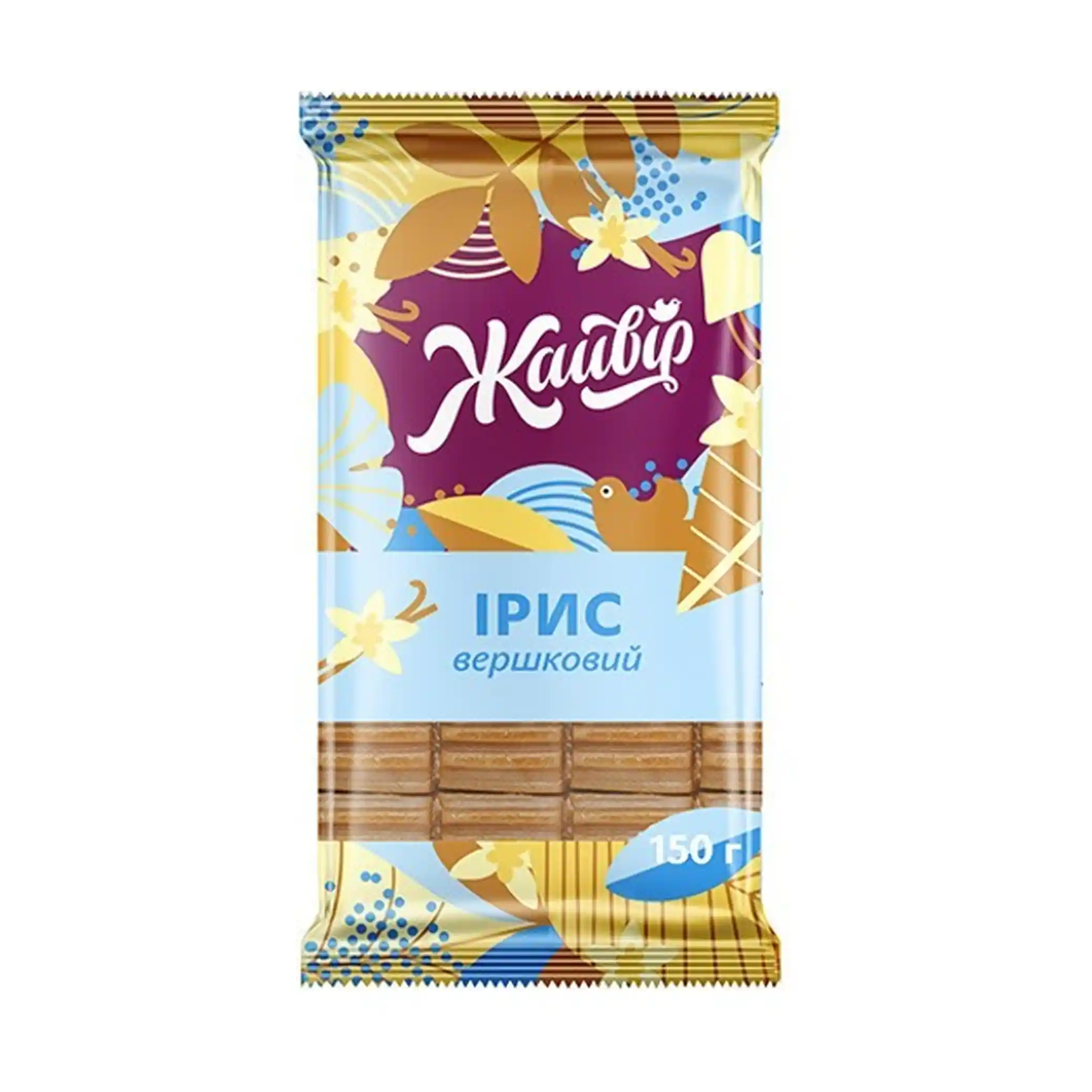 Jaivir Iris polotvrdý „Smetanový“, 150g/20ks