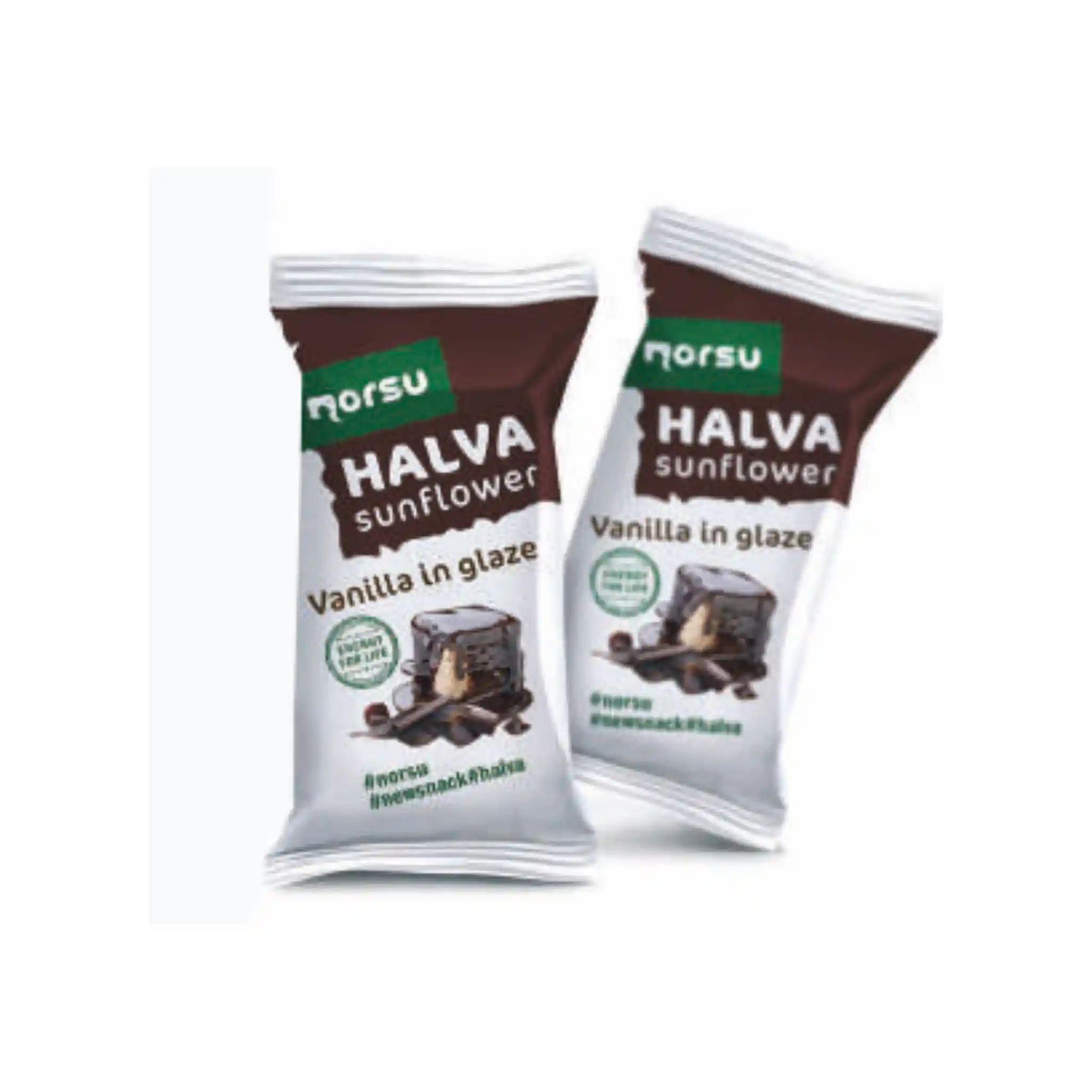 ES Norsu Halva slunečnicová vanilková glazovaná, 35 g/1,5 kg