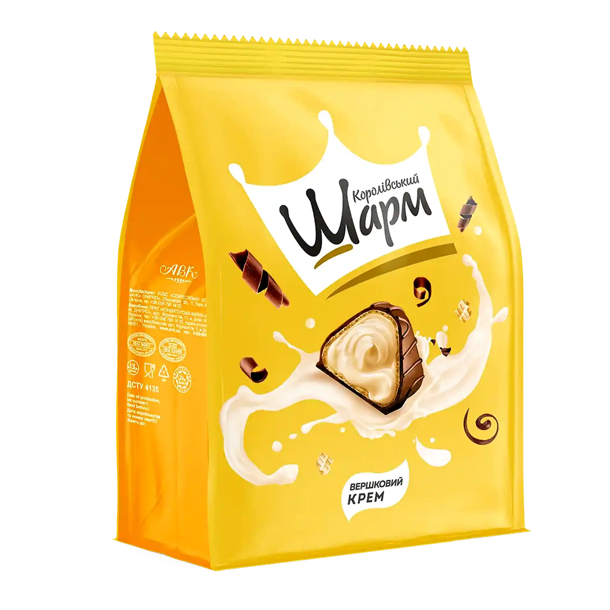 ABK Bonbóny „Royal Charm“ se smetanovým krémem 113 g/10ks