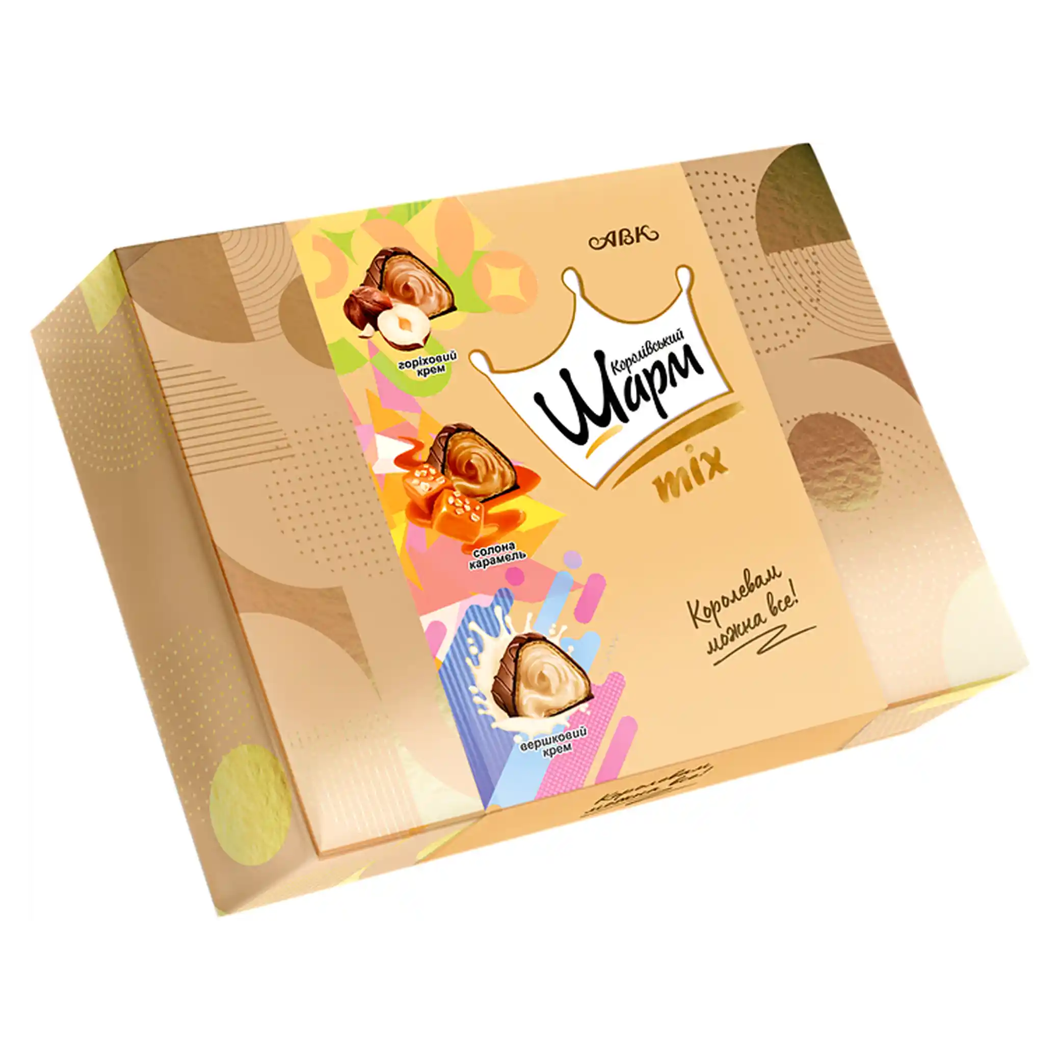 ABK Bonbóny „Royal Charm“ mix 276 g/7ks