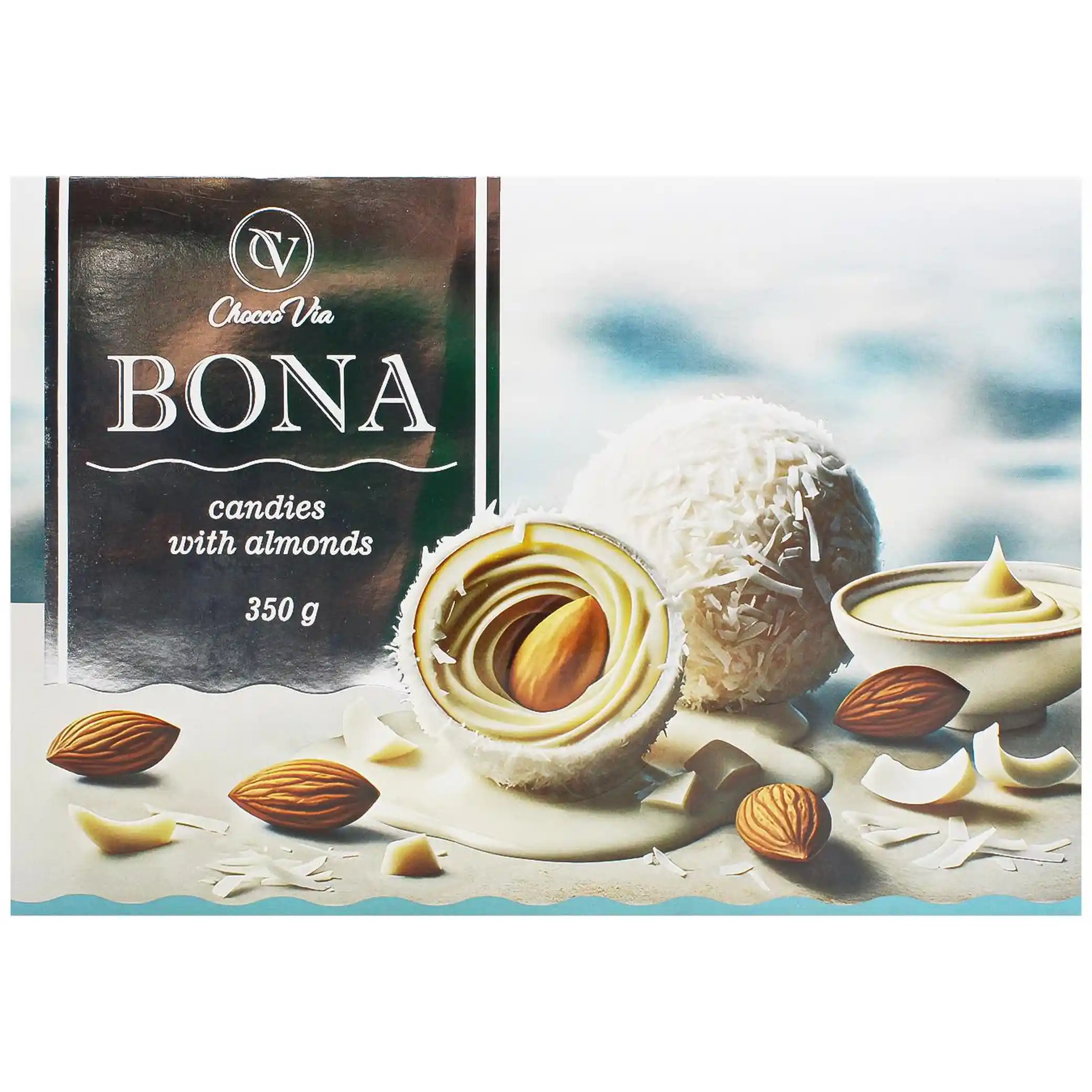 Ametist Bonboniéra "„Bonbóny BONA s mandlemi“" 350g /10 ks
