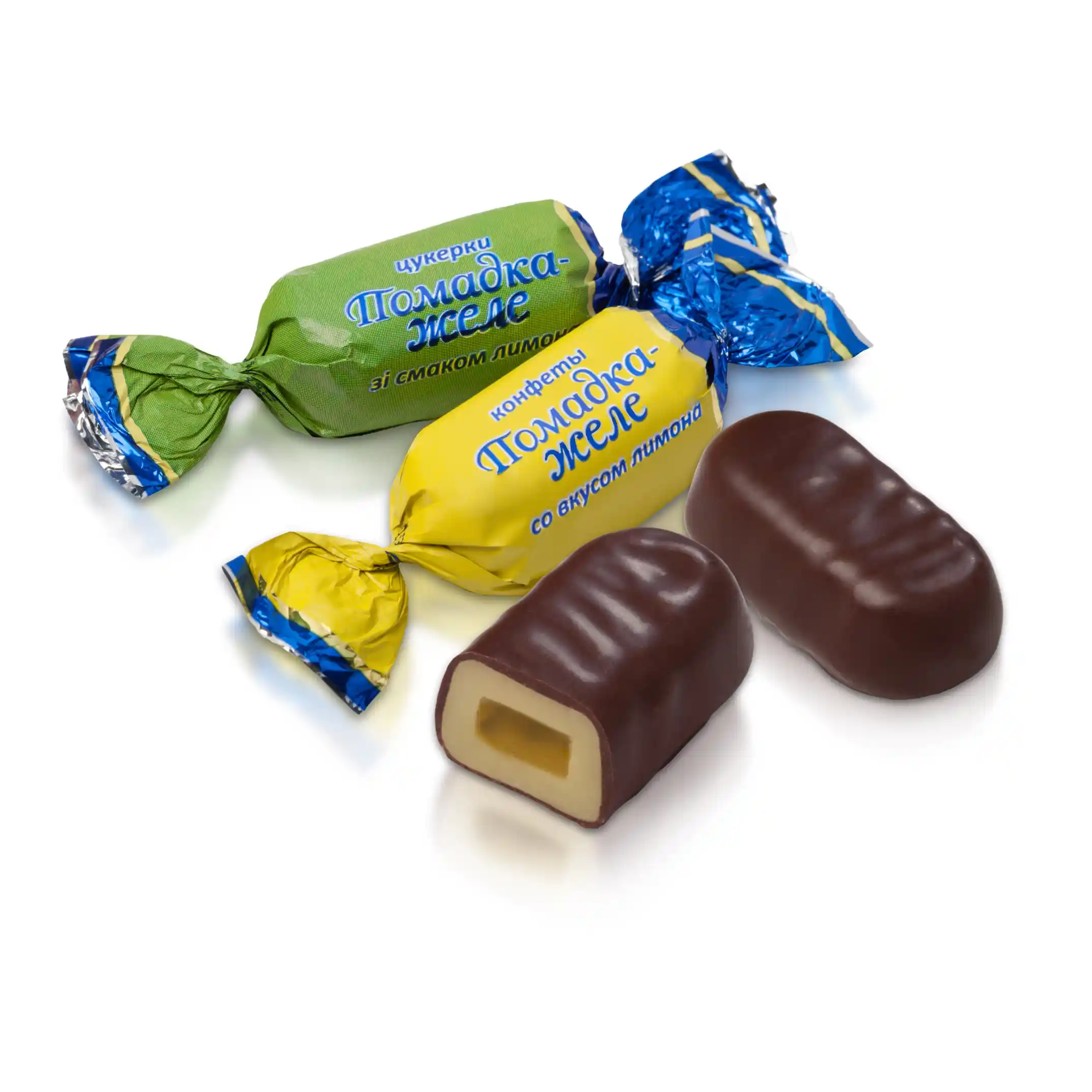 HBK Bonbóny "Fondaná-želé" s citronovou příchutí, 1kg